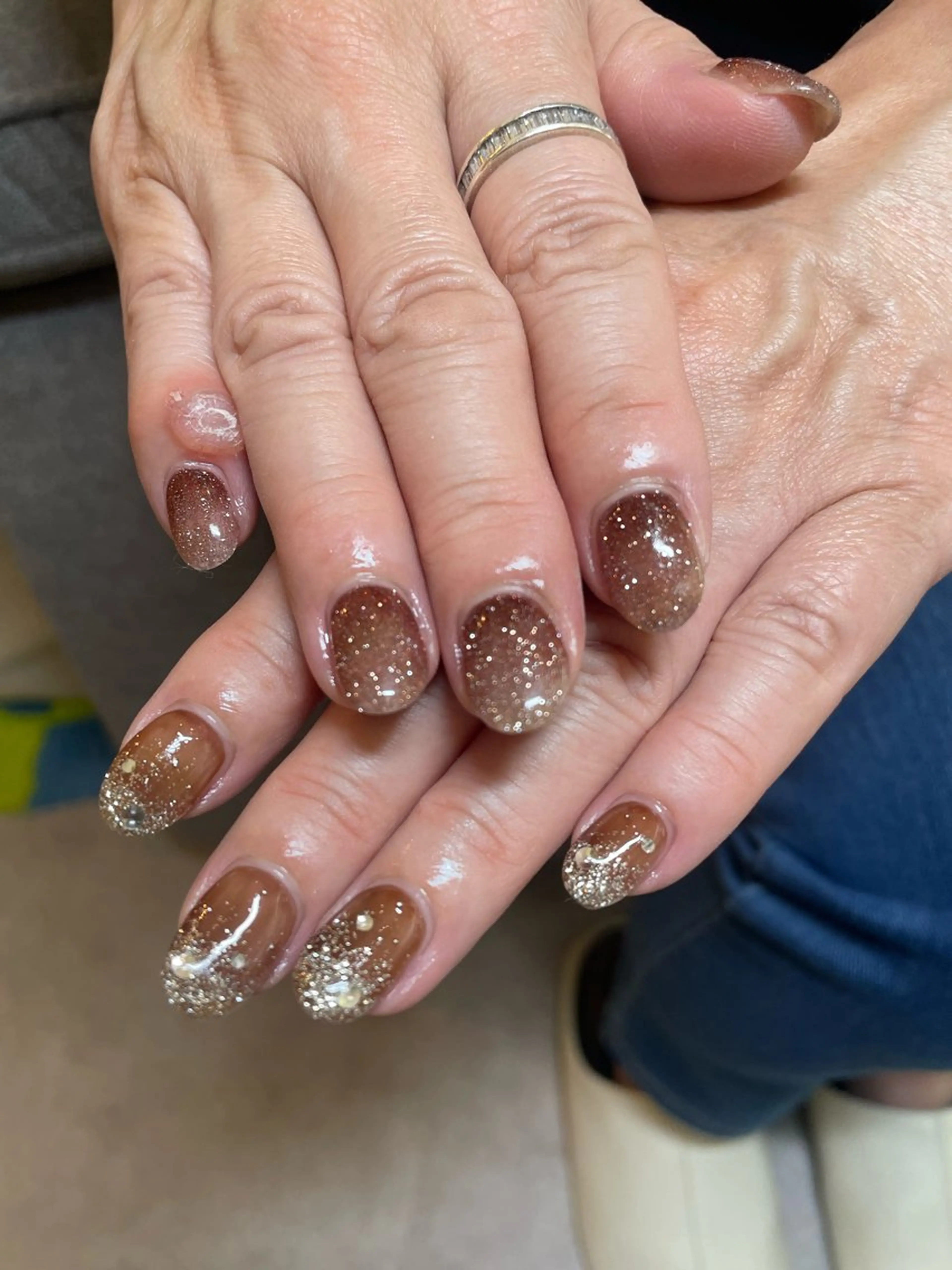 ネイル ブラウン anny ／あにのネイルデザイン