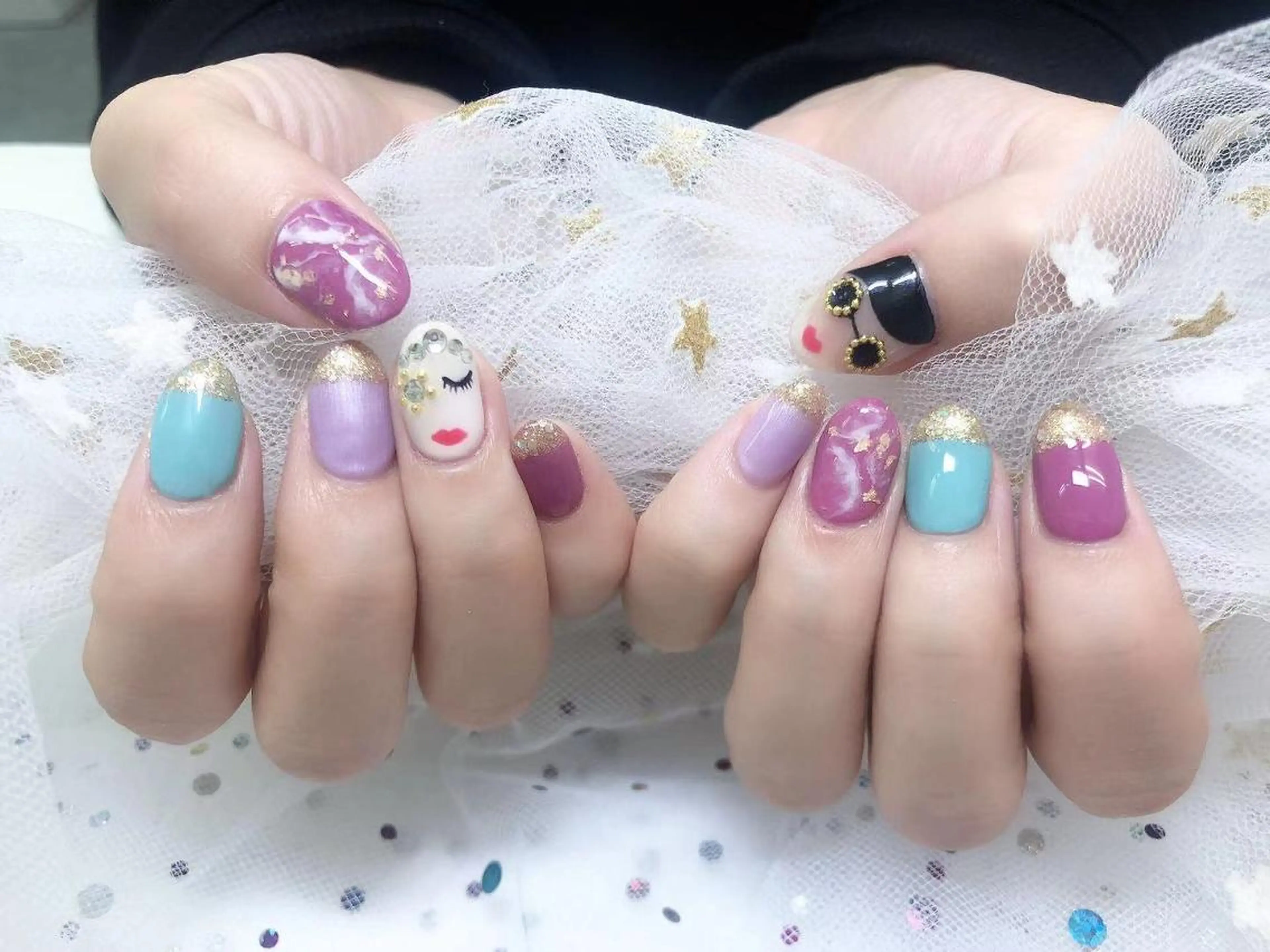 ネイル 💅ネイルサロン ブラン🌈かすみのネイルデザイン