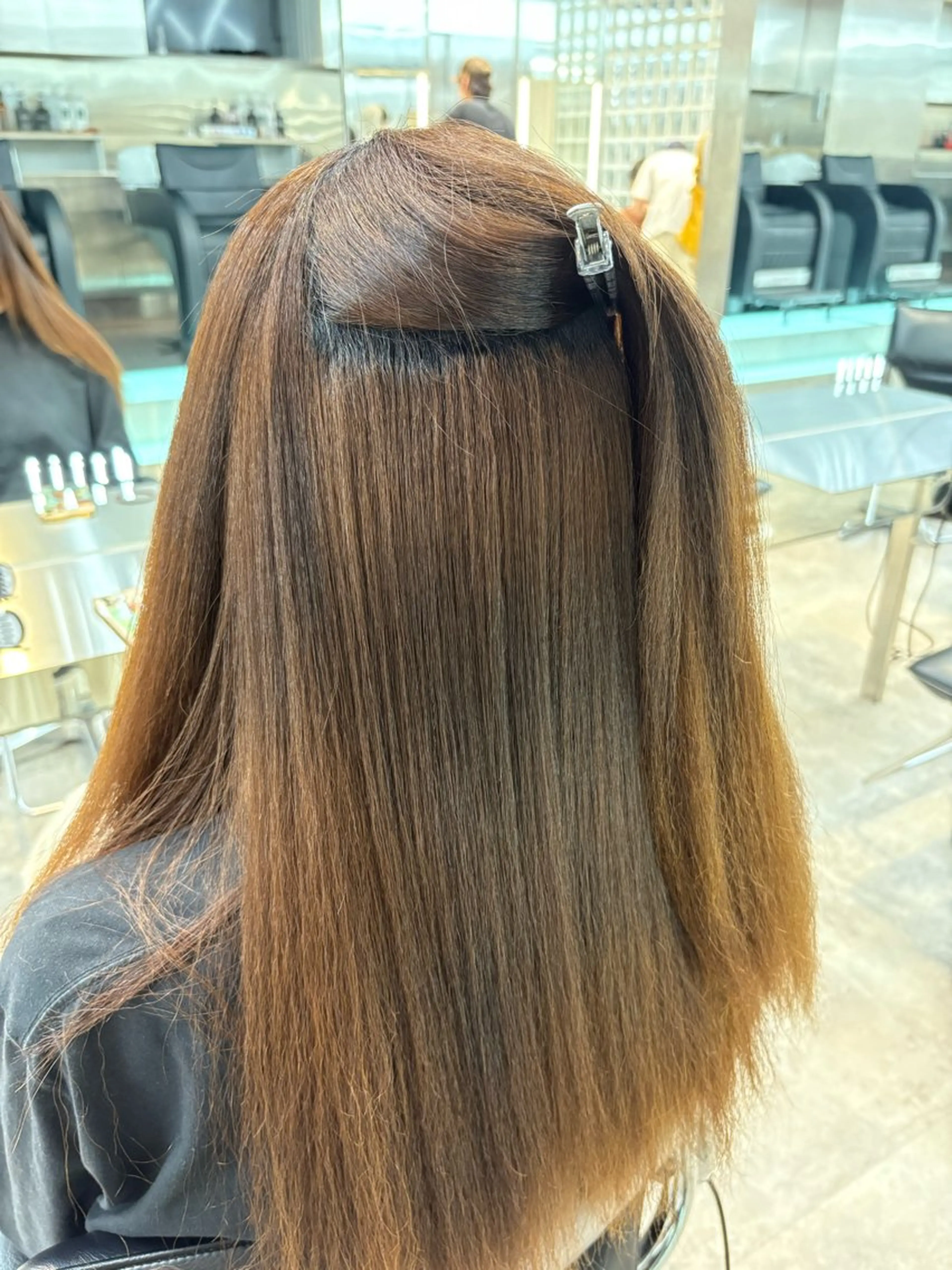 ロング 縮毛矯正 メンズ特化型美容師 sakuraのヘアスタイル