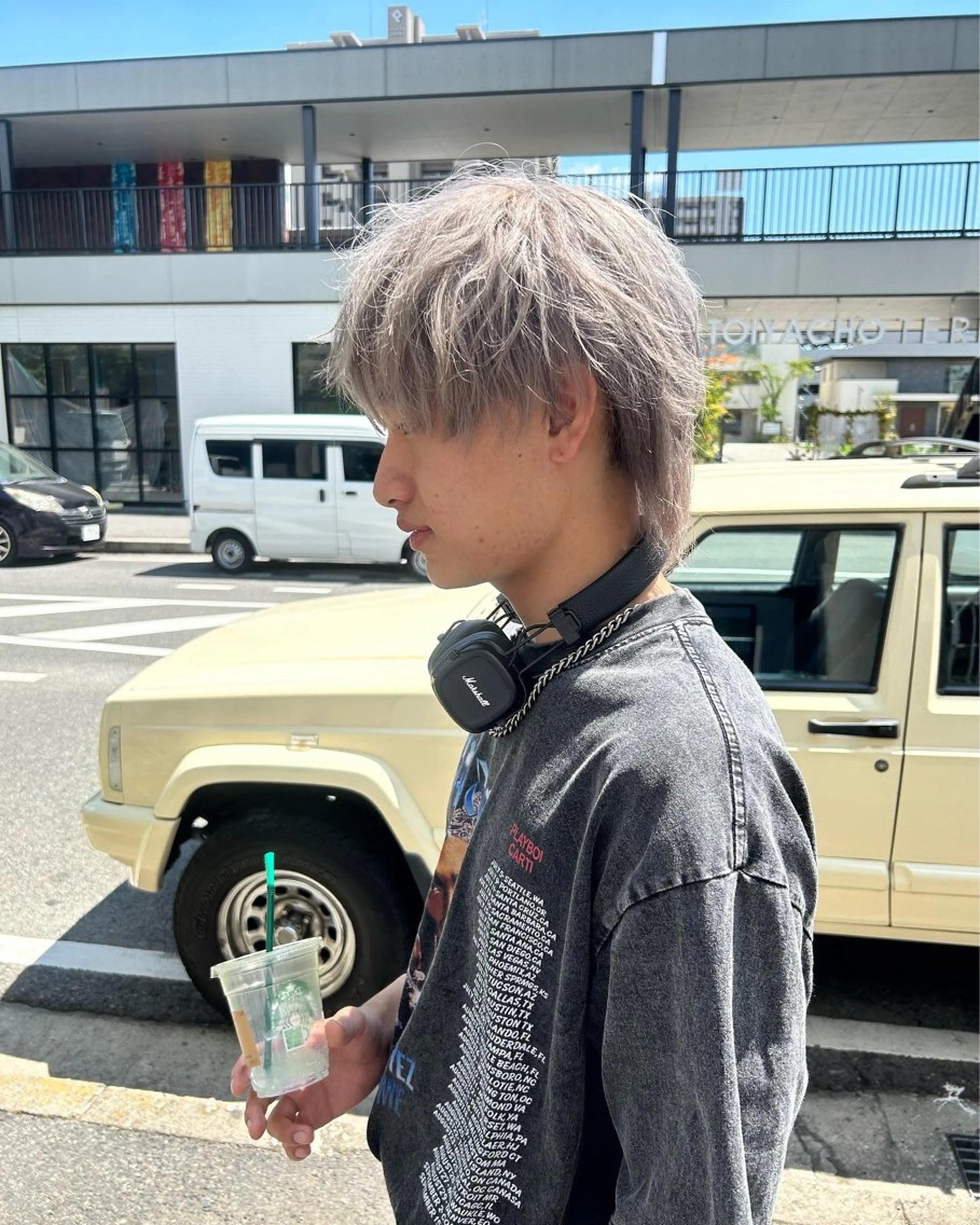 【メンズ特別価格】カット＋ブリーチカラーの写真