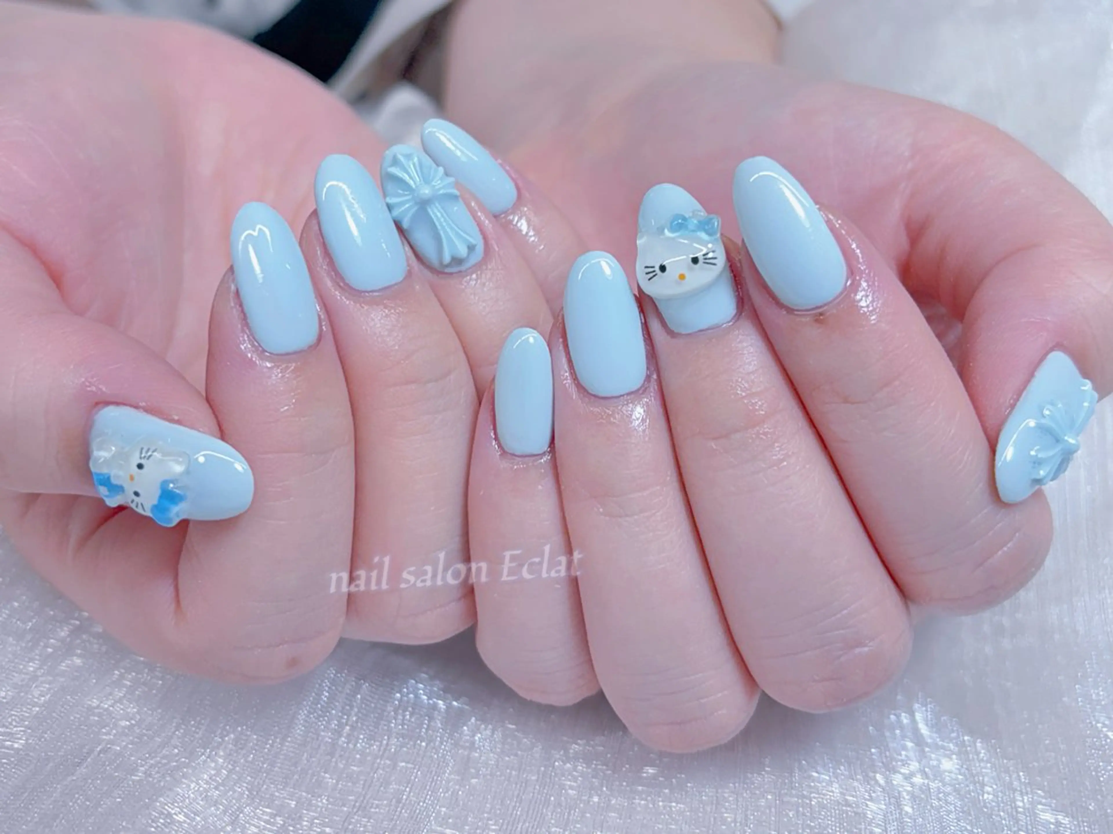 ネイル ハンドネイル ネイルサロンエクラ 🫧Shizukaのネイルデザイン