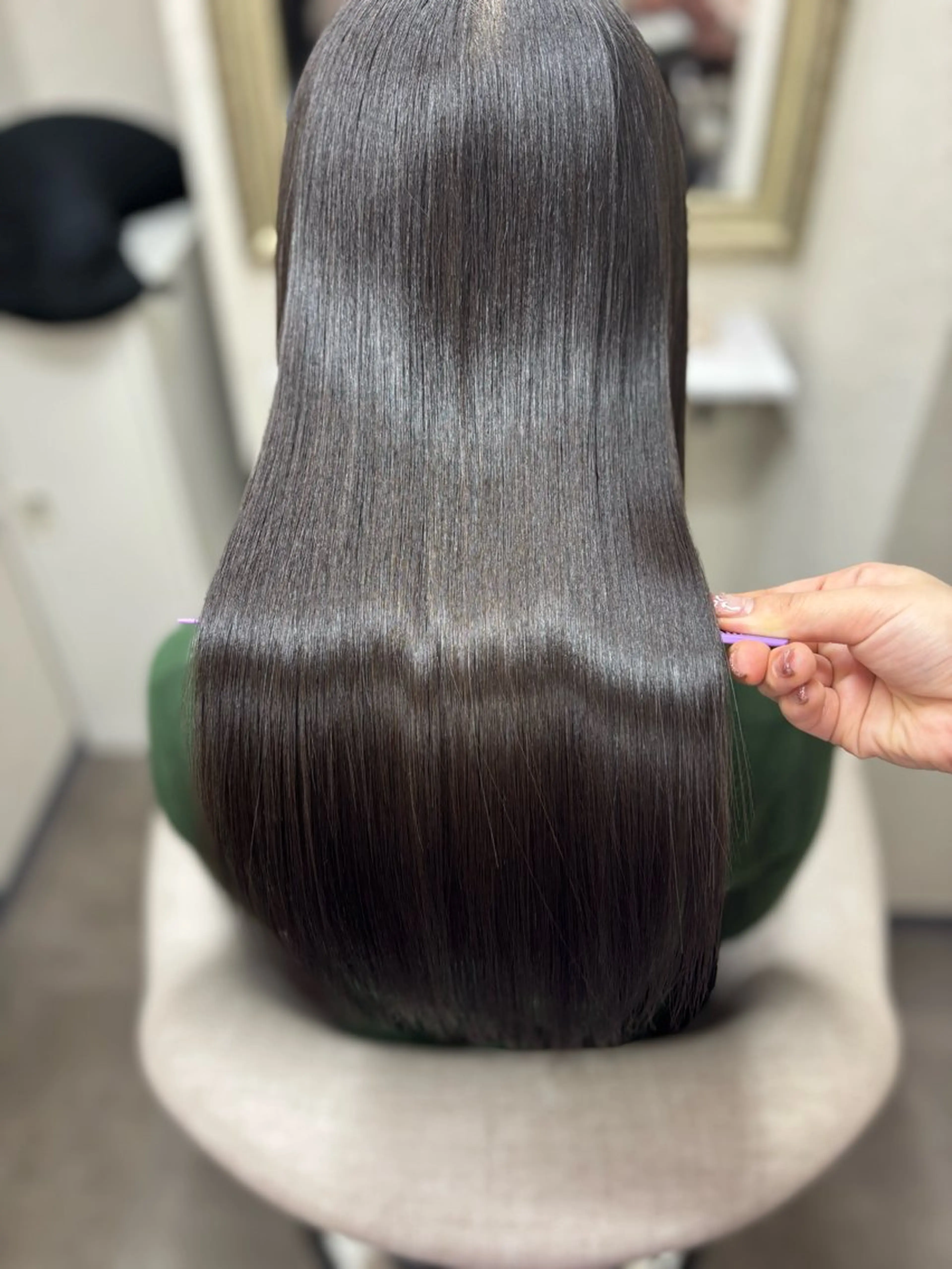 ロング 髪質改善 トリートメント トリートメント seta.shinjuku所属・縮毛矯正/艶髪/ ミヅキ🌹🌙のヘアスタイル