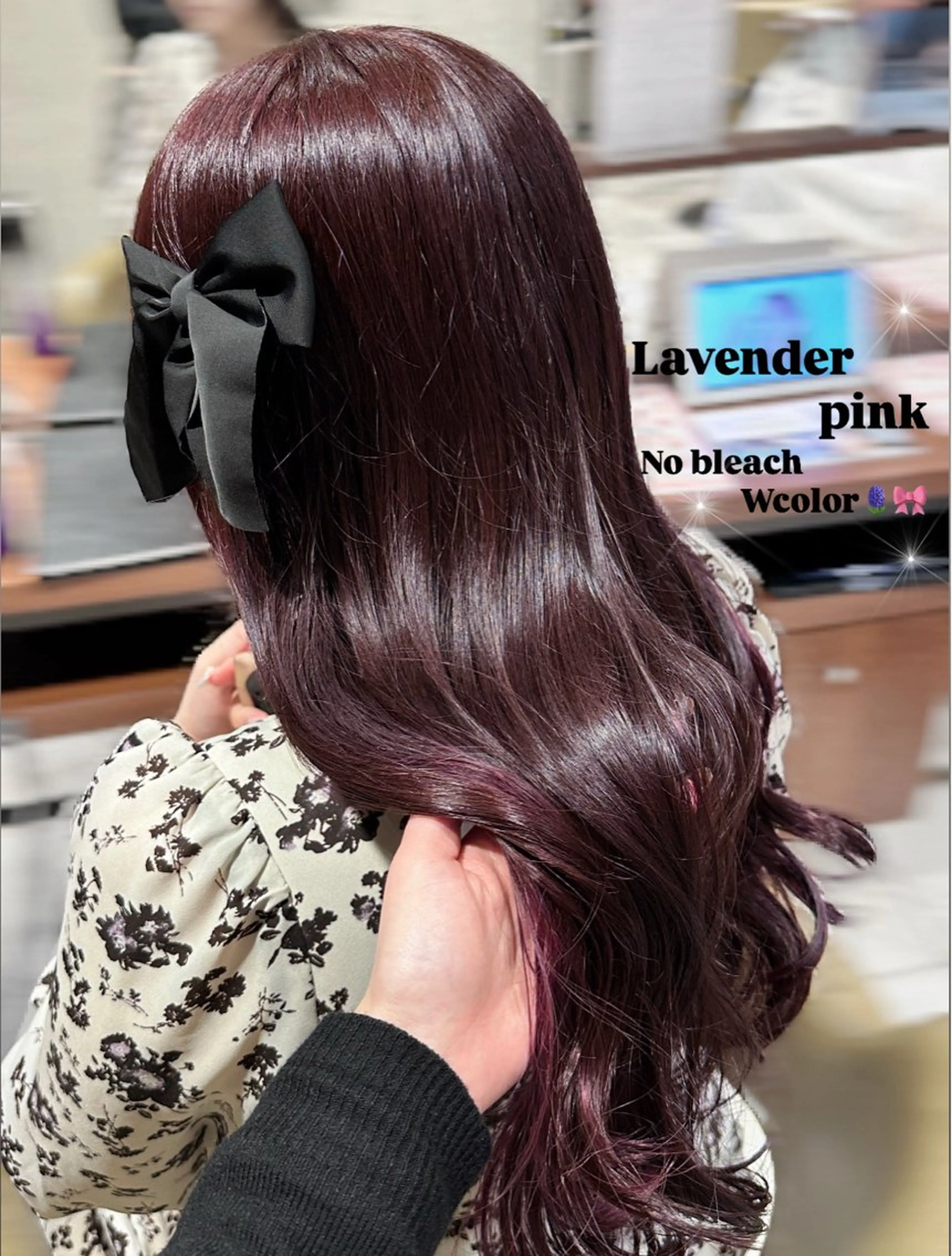 【U24ミニモ学割】カット+ブリーチなし透明感Wcolor+うるさらTR🫧の写真