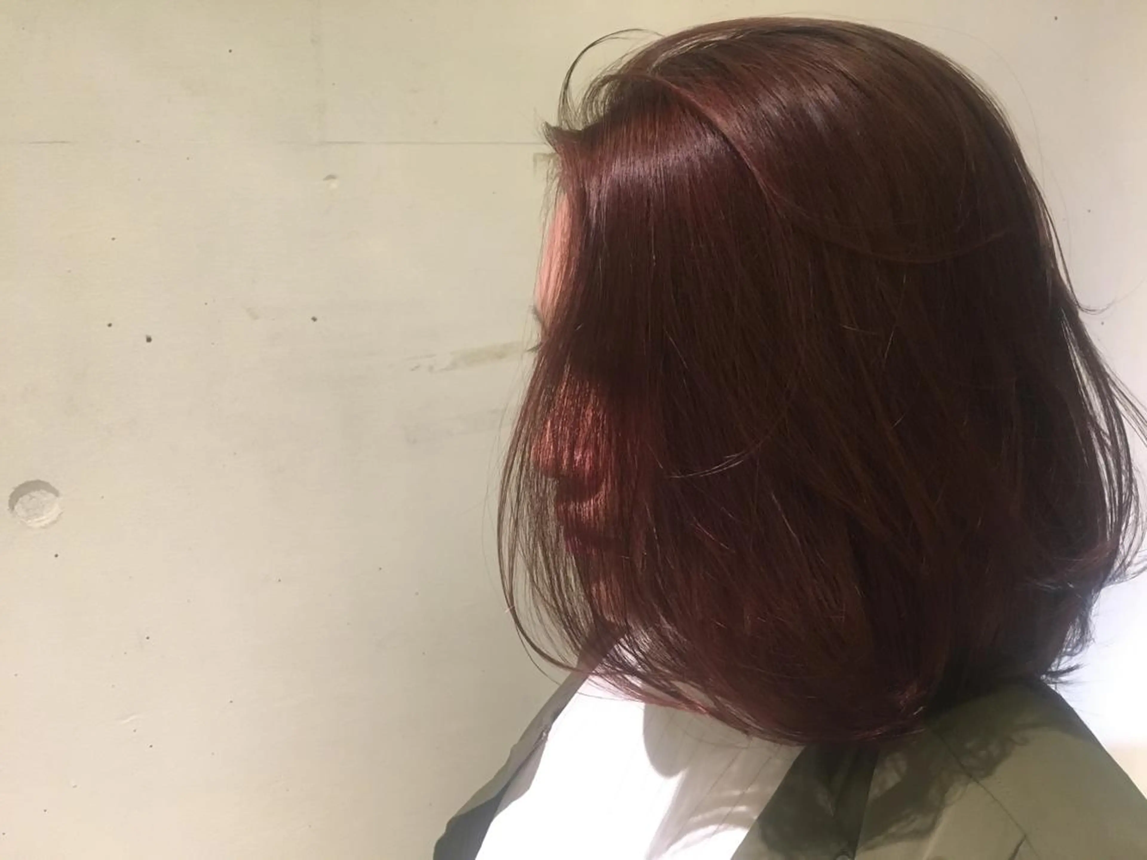 ミディアム カラー パーマ レッドカラー トリートメント apish aoyama所属・武 愛子の眉毛・アイブロウイメージ