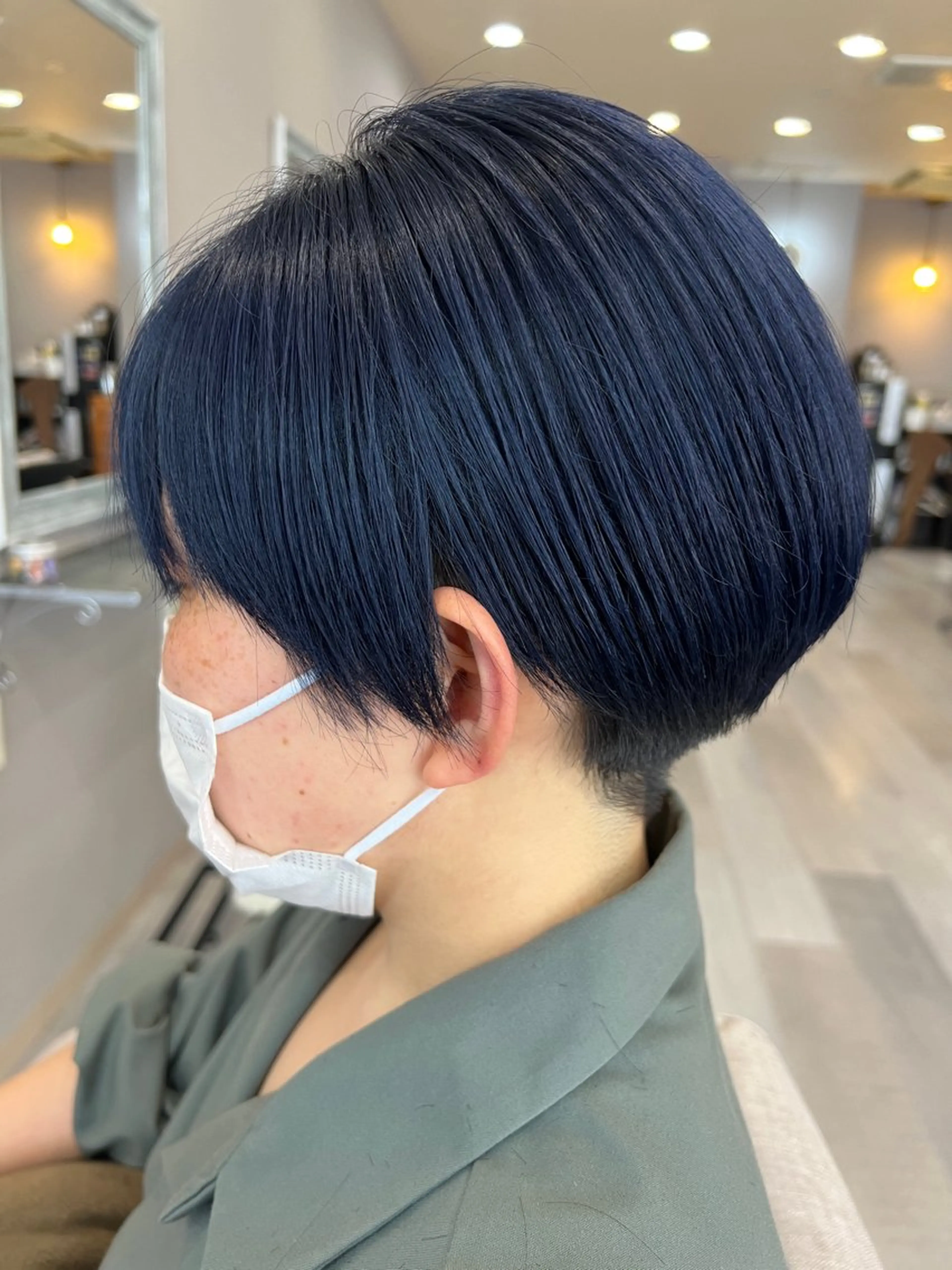 ショート カラー カット ヘアカラー トリートメント 勅使河原 裕生 Fiora大森のヘアスタイル