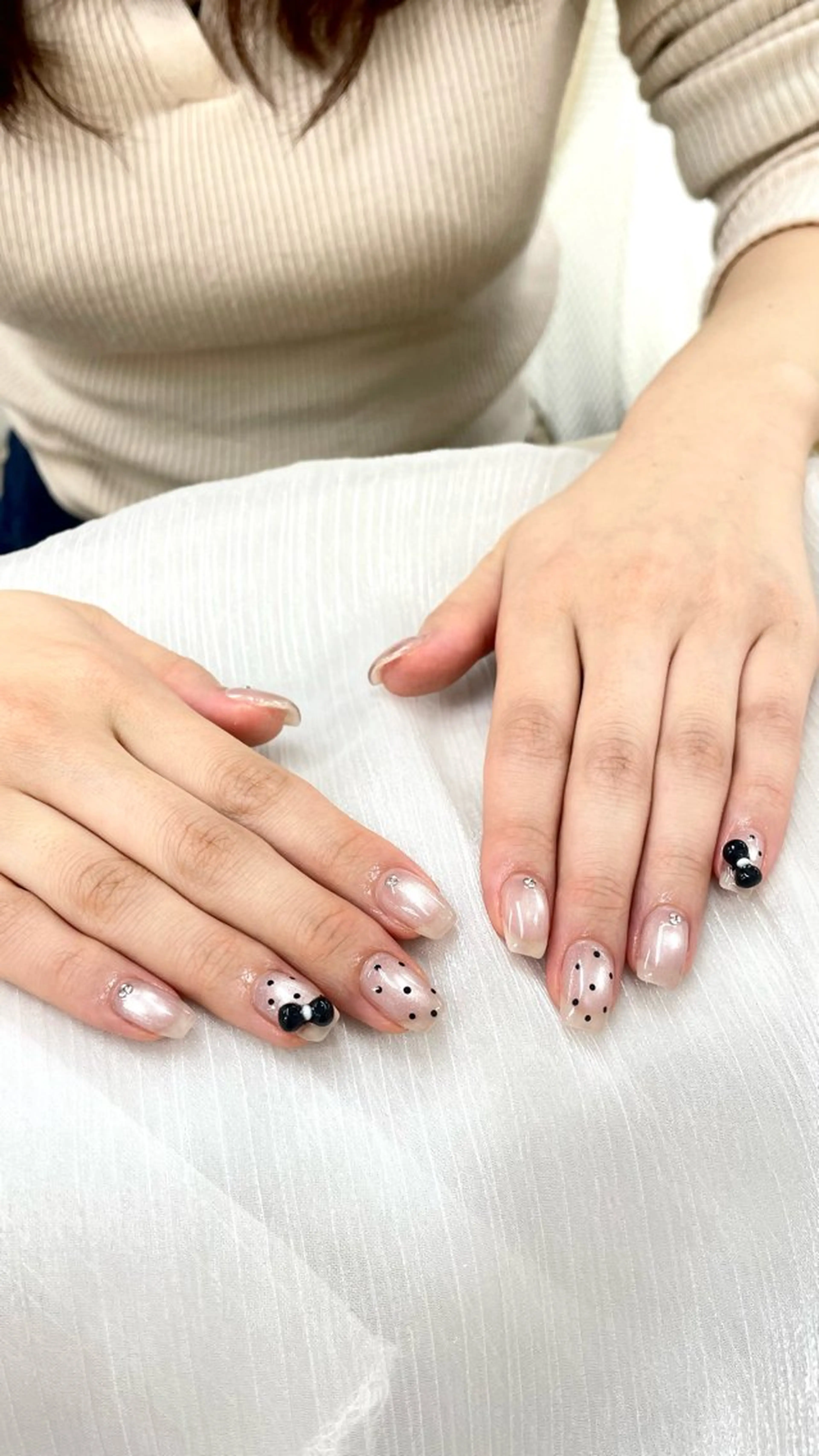 ネイル パラジェル登録店　Nailsalon Amour  上野湯島店所属・🫧 はる🩵のネイルデザイン