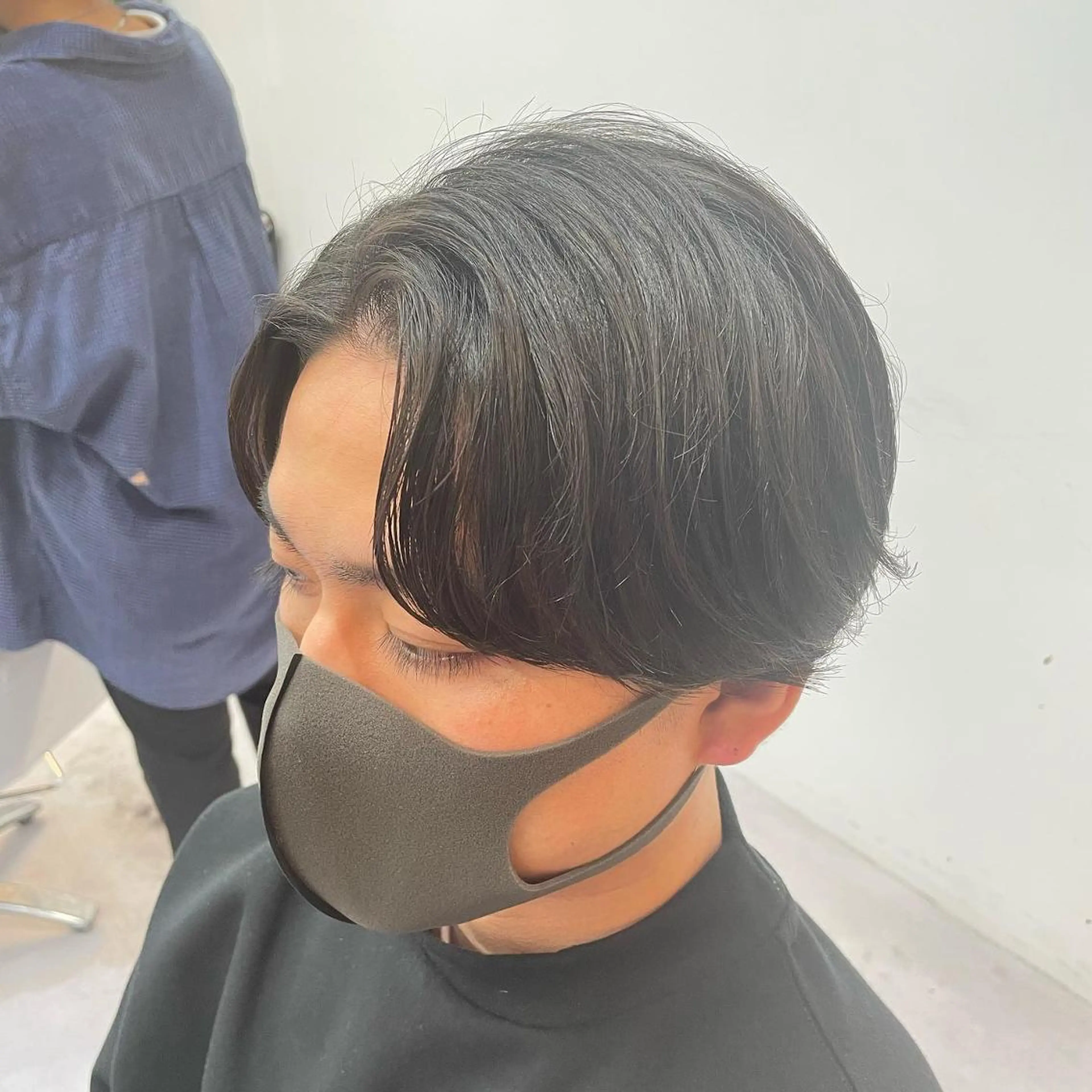 ショート 髪質改善× ハイライト溝江のヘアスタイル