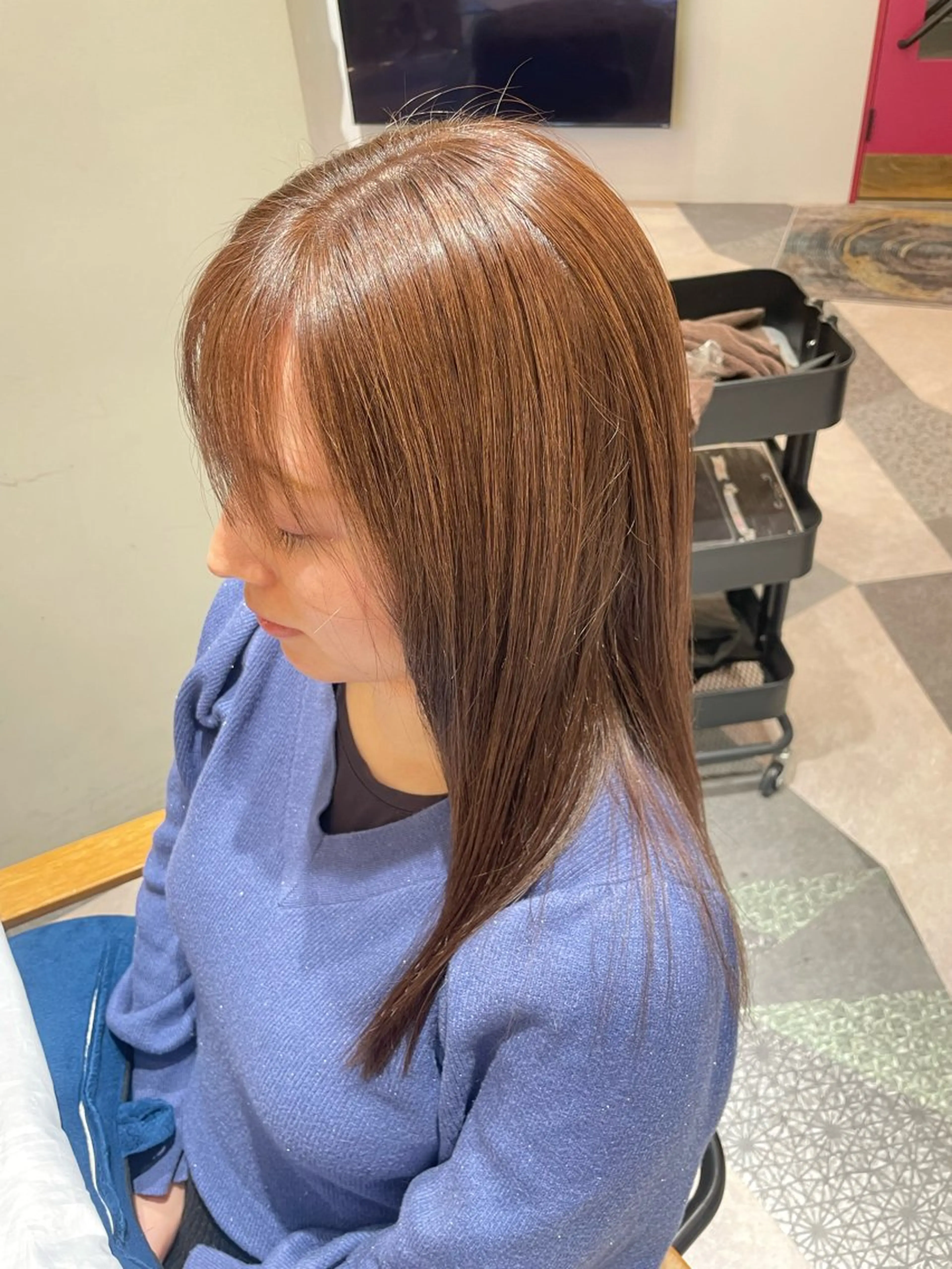 カラー ベージュカラー ミルクティーベージュ Salon de MADE所属・suzu/ 本日空きあり◎のヘアスタイル