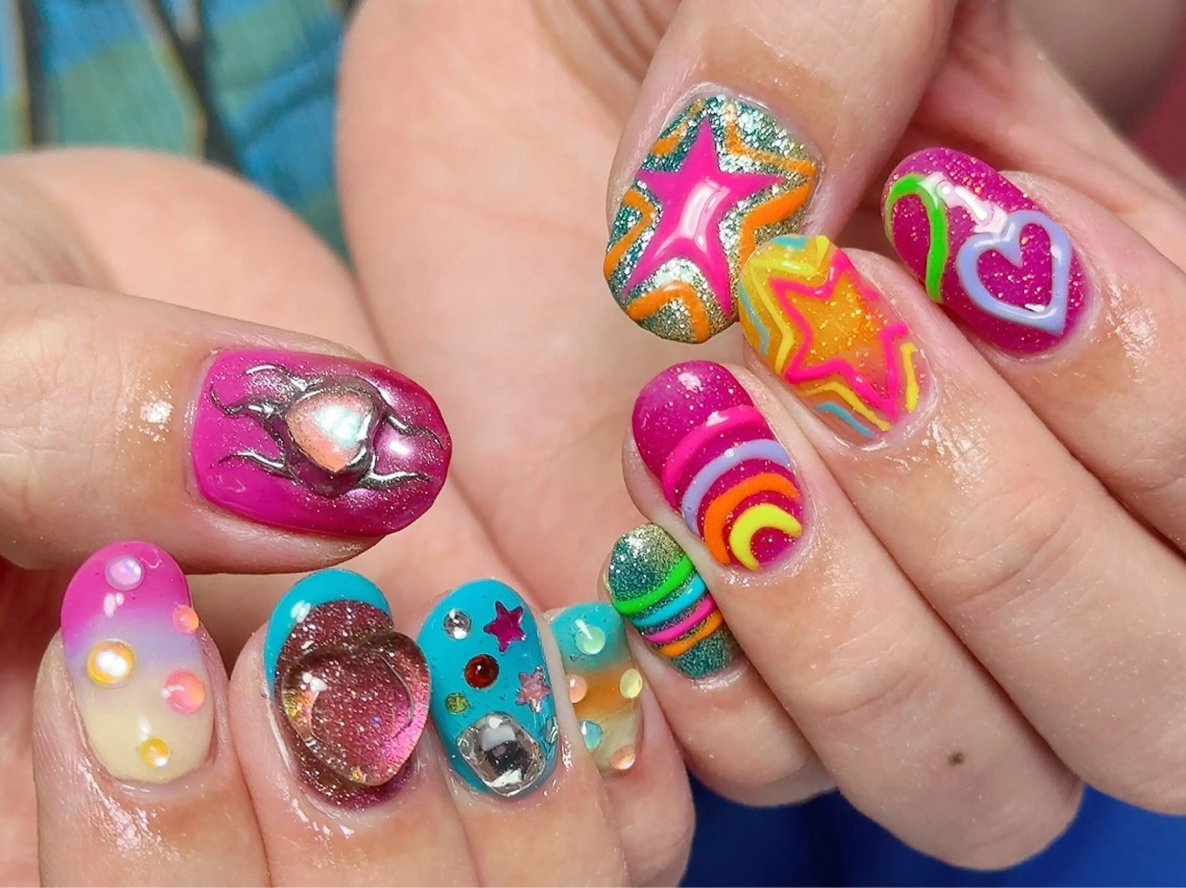 ネイル ハンドネイル Nail Atelier IamI所属・アイアムアイ 大村磨衣のネイルデザイン