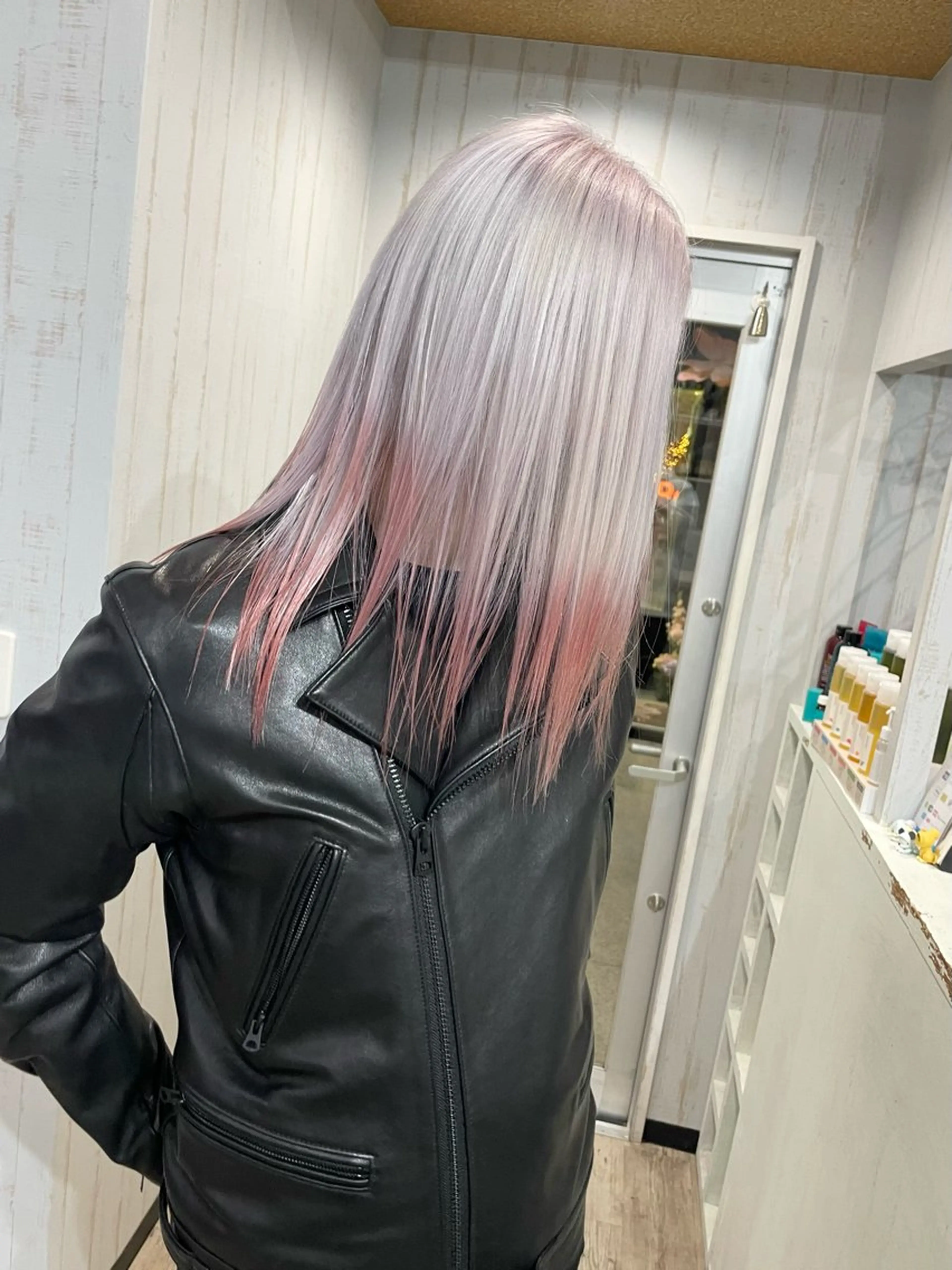 ケア(エフェクト)ブリーチ+ルーツカラーの写真