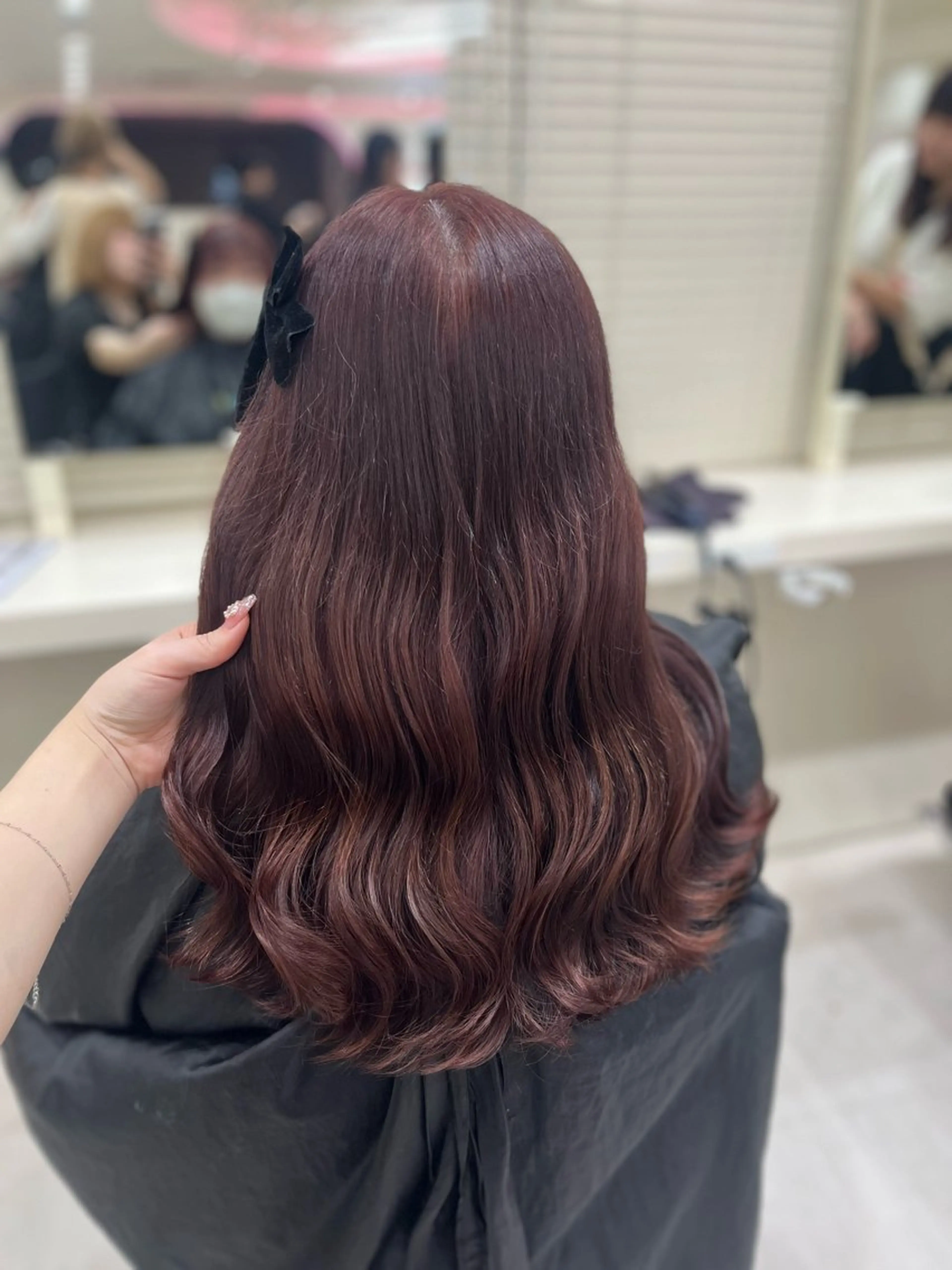 カラー ヘアカラー トリートメント ベージュ・ラベンダー カラー🎀りりのヘアスタイル