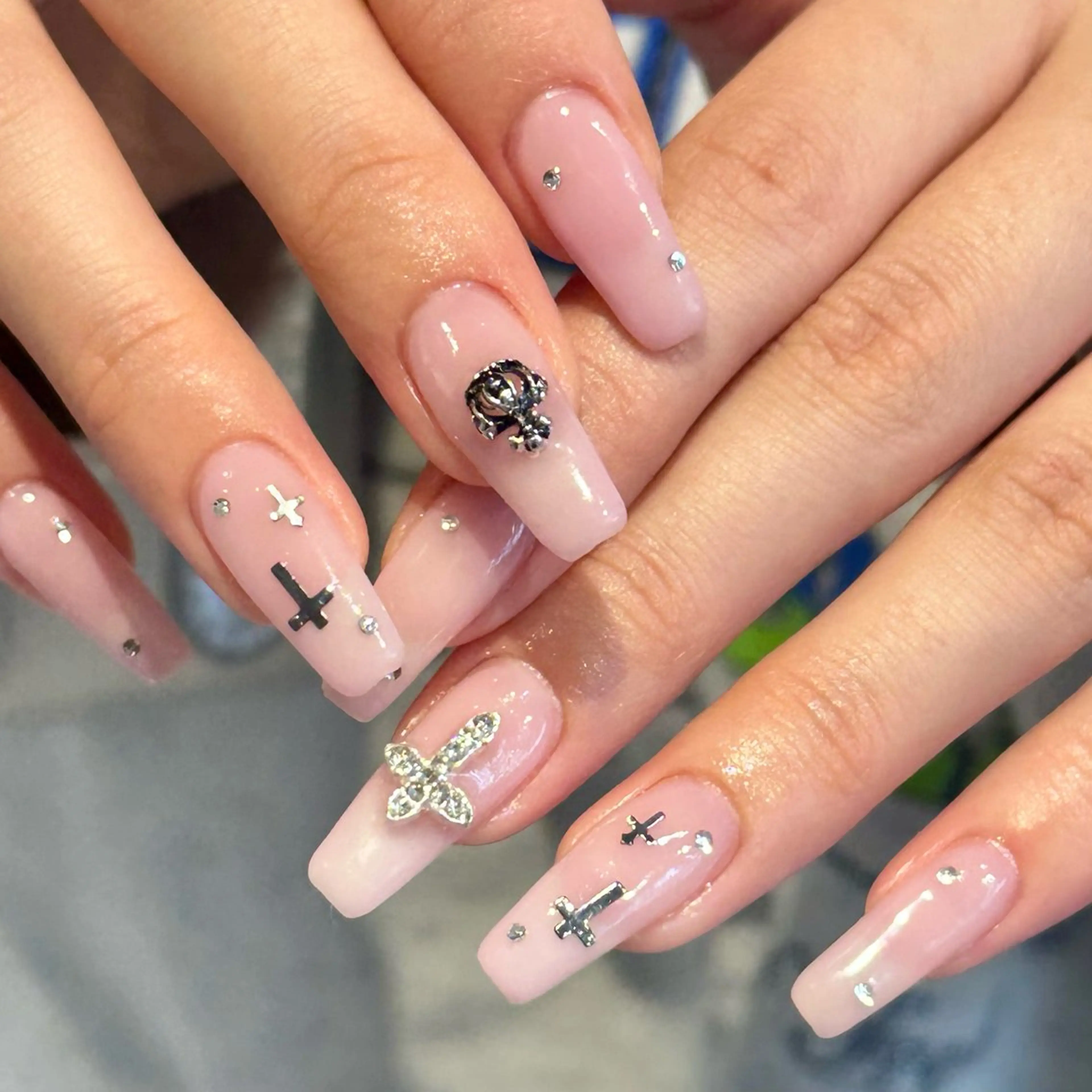 ネイル ハイトーン特化 pepe🎀のヘアスタイル