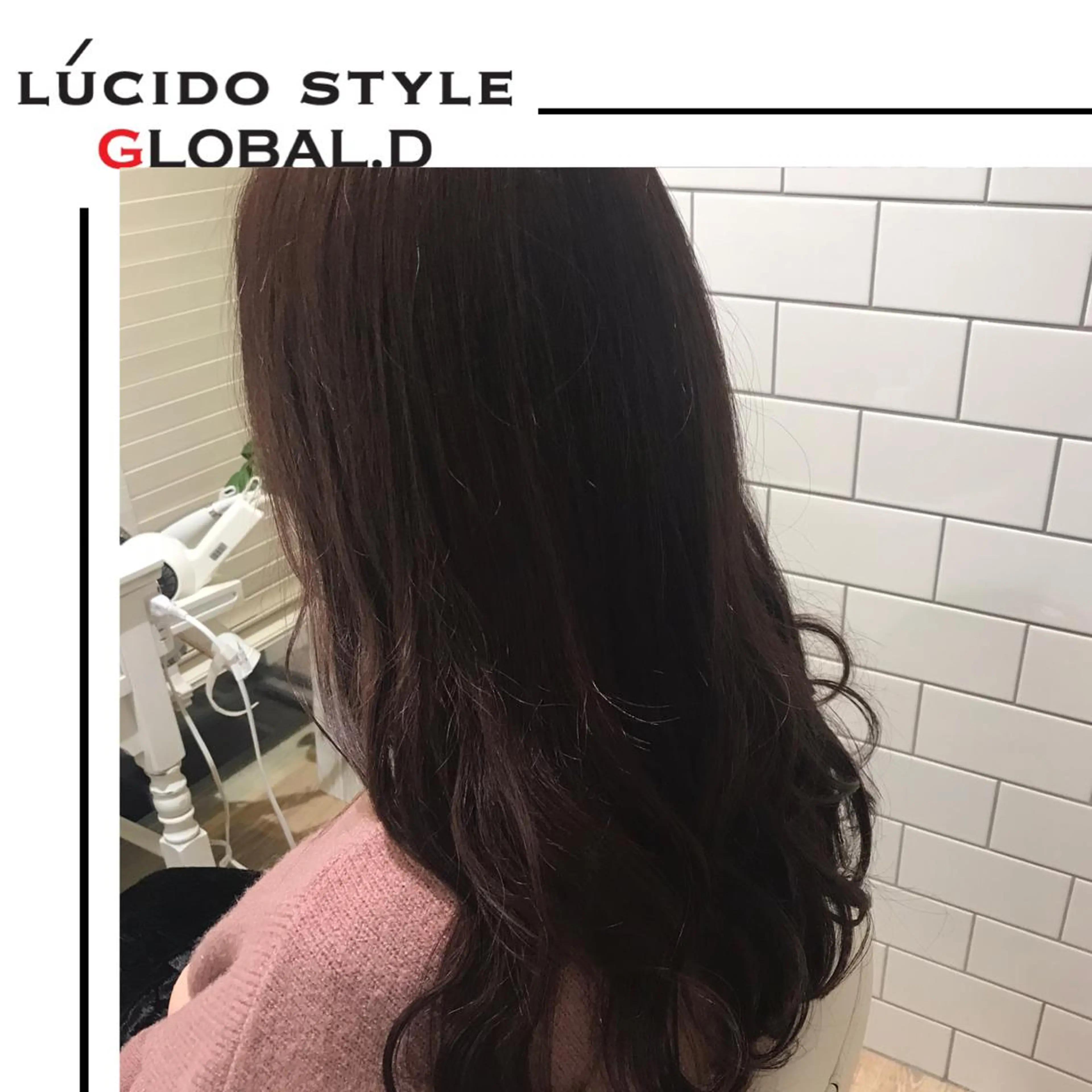 ロング カラー 🥛洒落髪小顔cut なら龍崎🥛のヘアスタイル