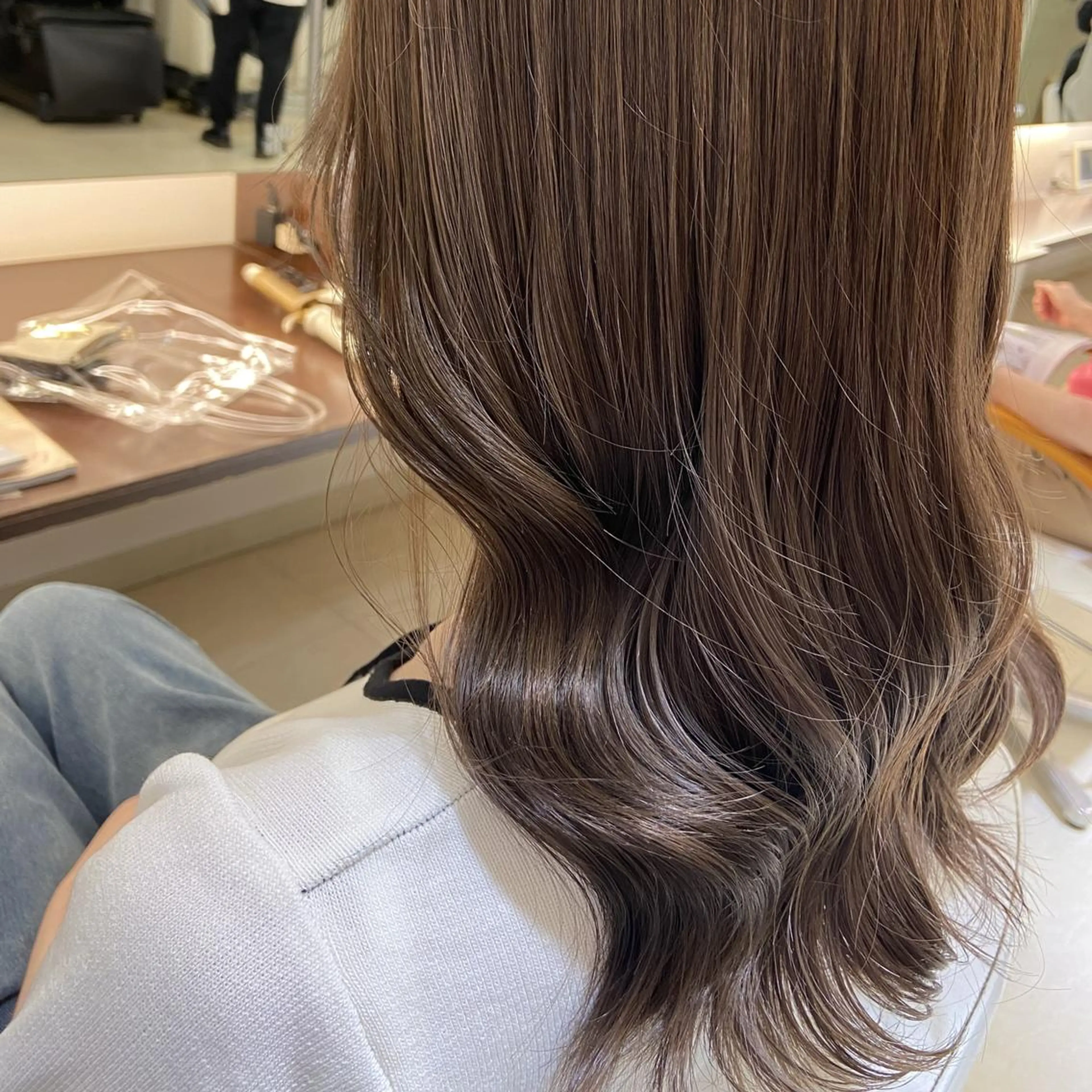 カラー セミロング VanCouncil 札幌本店のヘアスタイル
