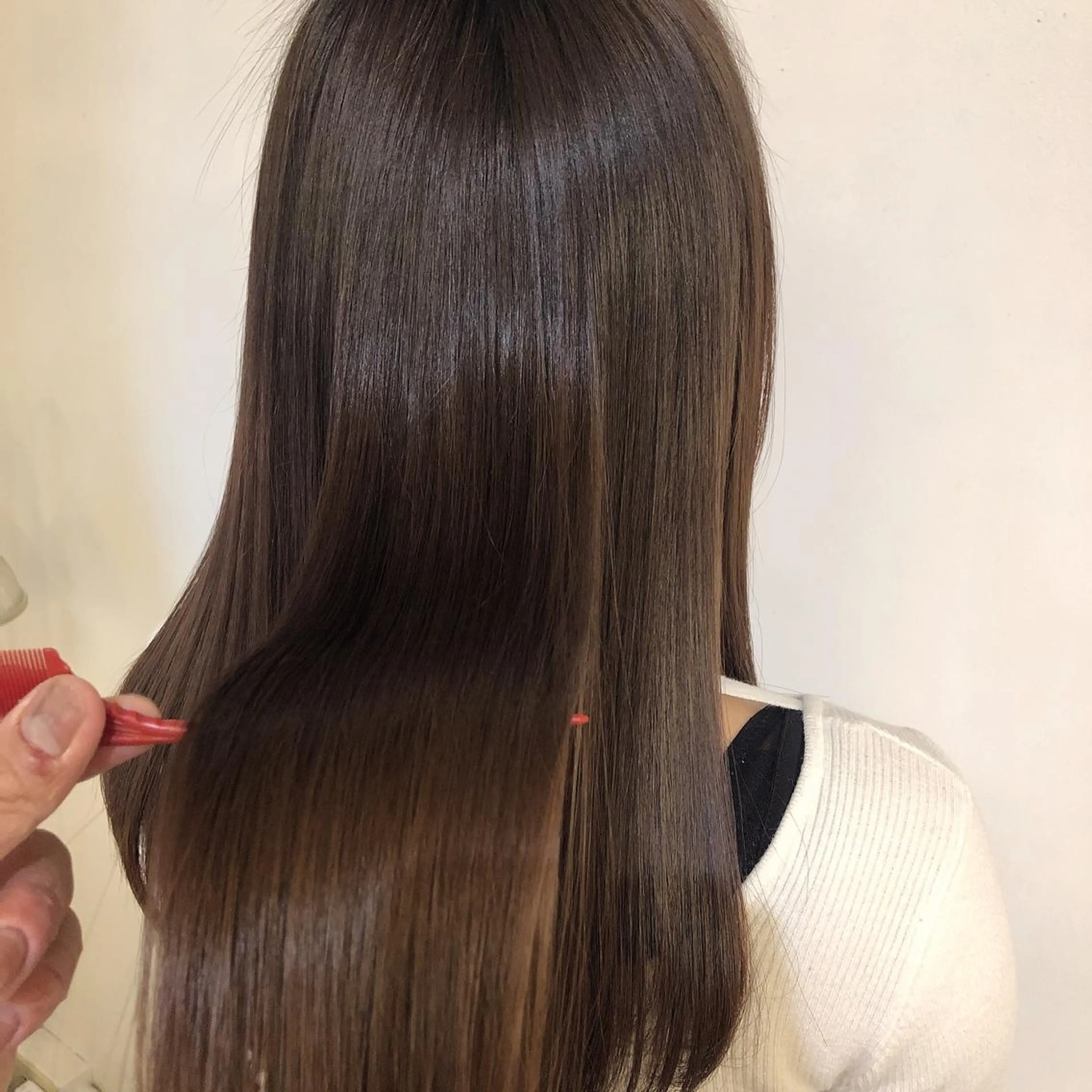 ロング トリートメント h a k u 大倉 卓人のヘアスタイル