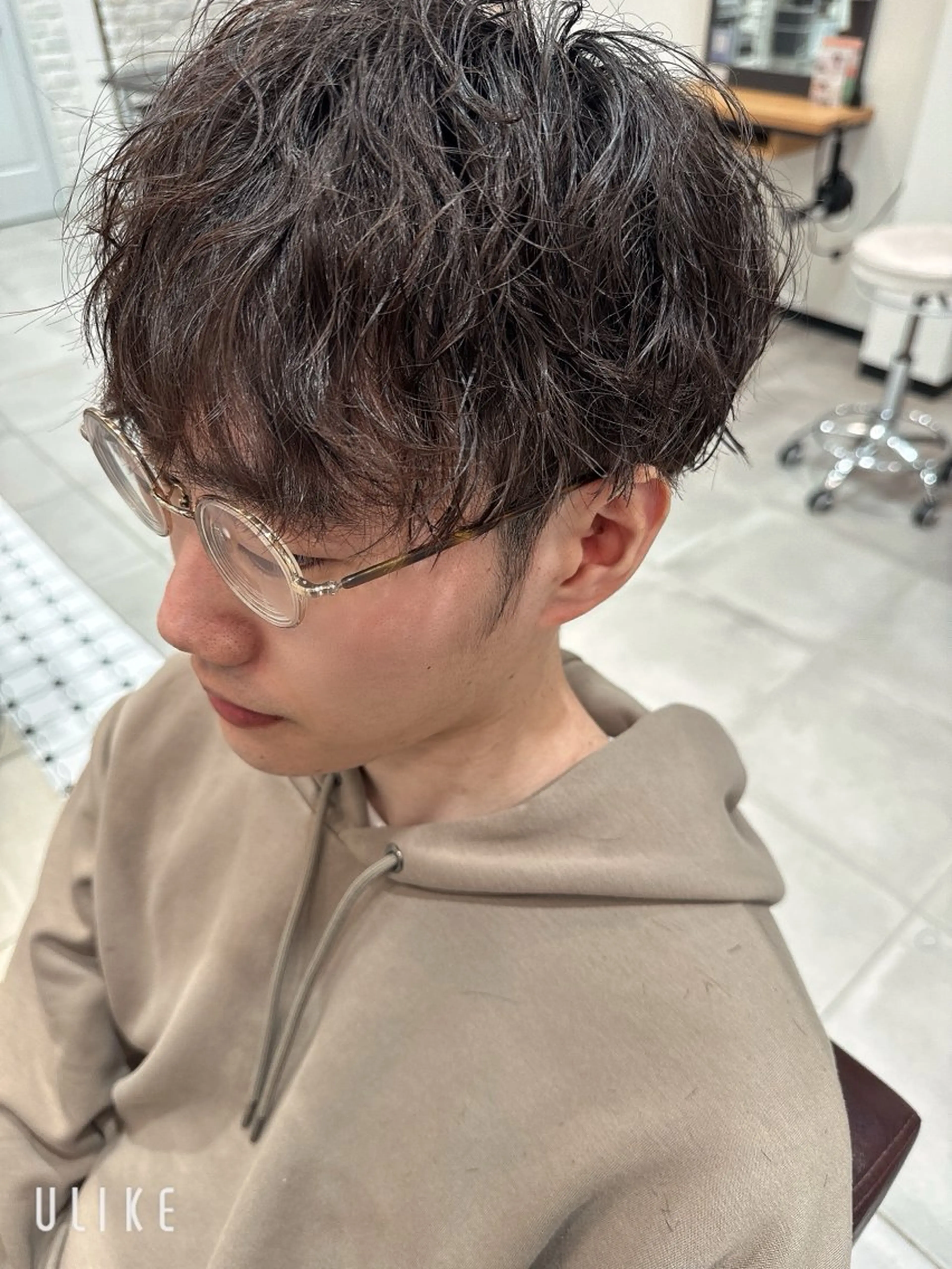 パーマ 近藤 大誠のヘアスタイル