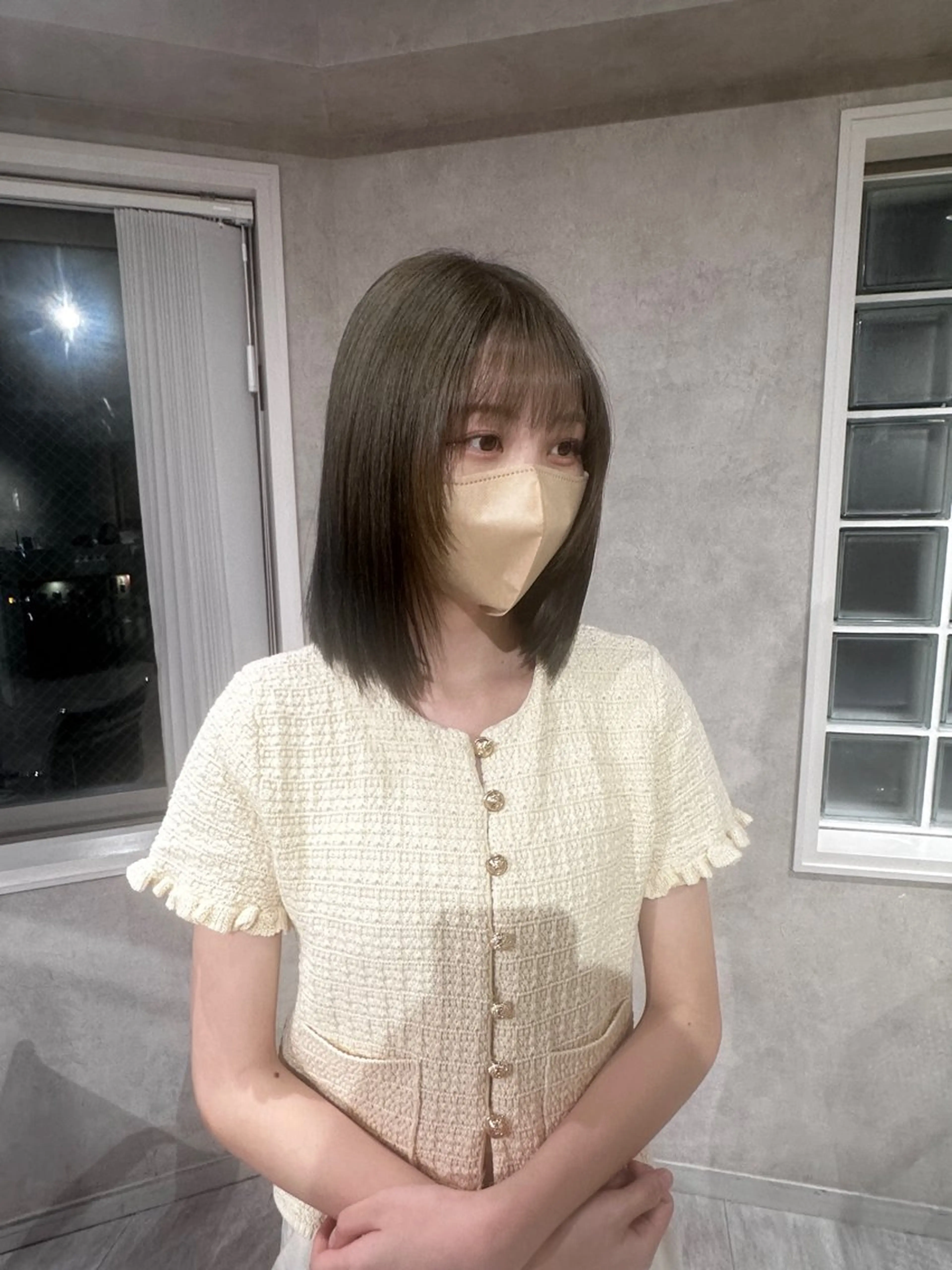 カラー ハイトーン🫀 デザイン🪐yumeのヘアスタイル