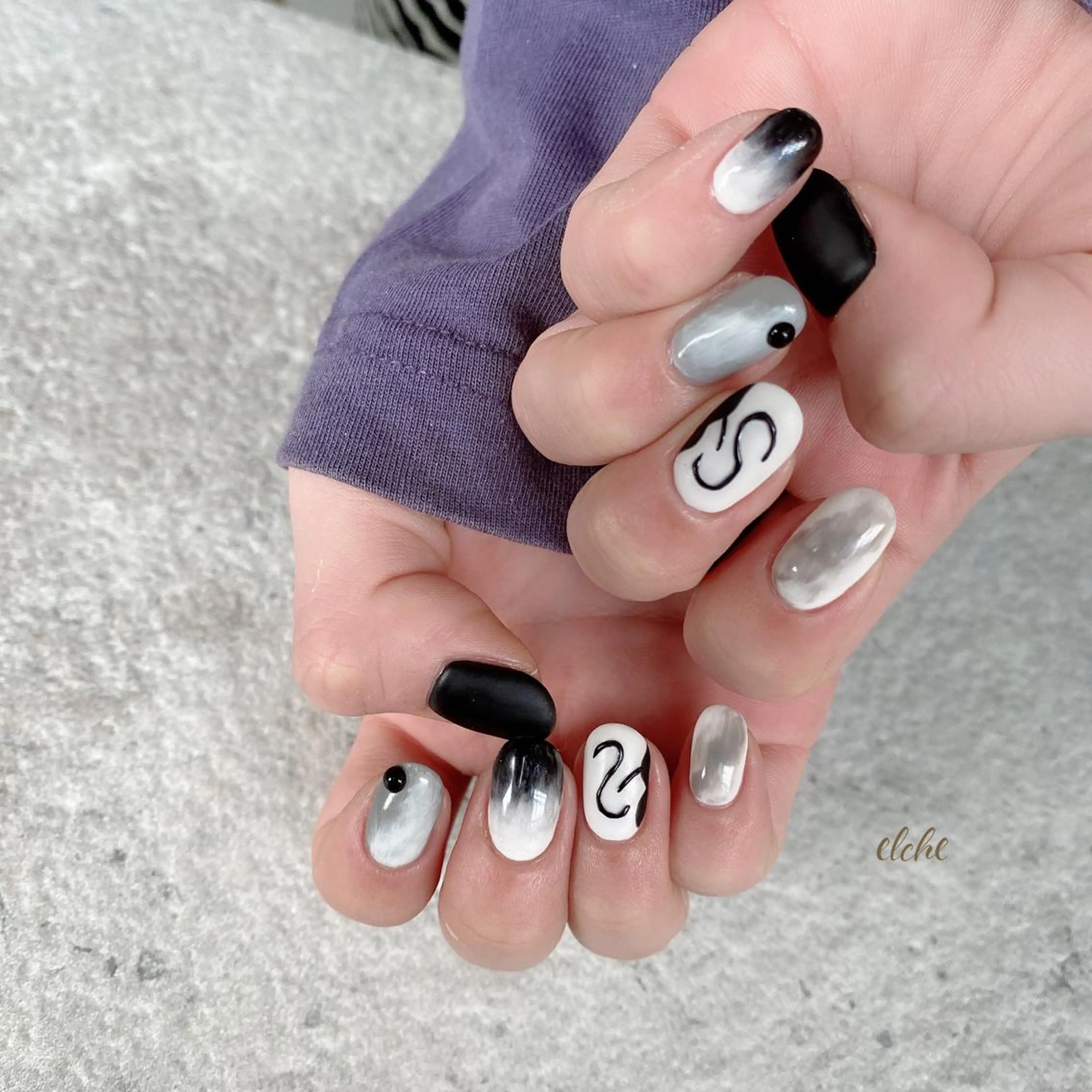 ネイル Rio 𓍼のネイルデザイン