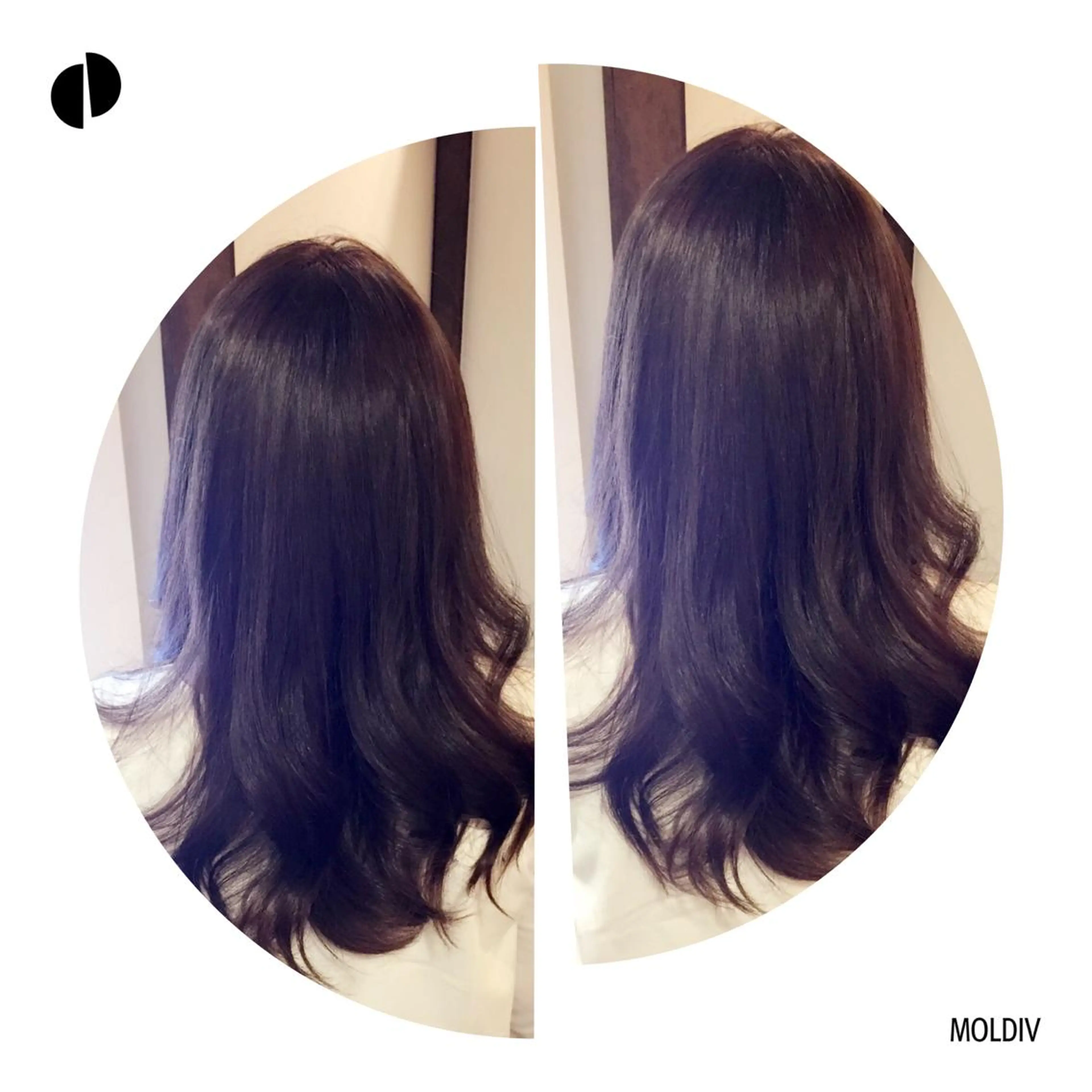 セミロング ロング カラー アッシュ ✨縮毛矯正✨髪質改善 ナカシマ ユミのヘアスタイル