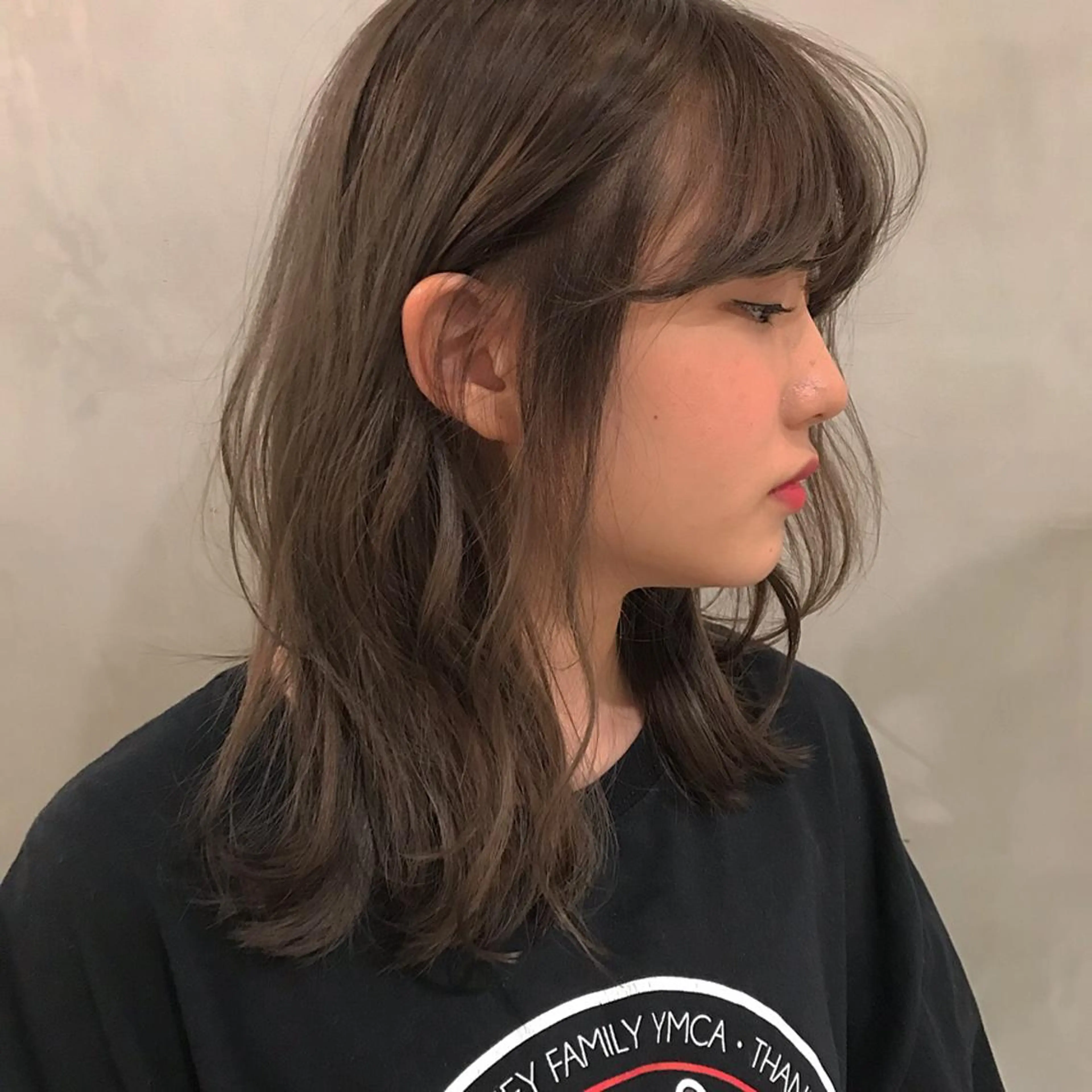 セミロング カラー アンニュイヘア🪽 ayumiのヘアスタイル