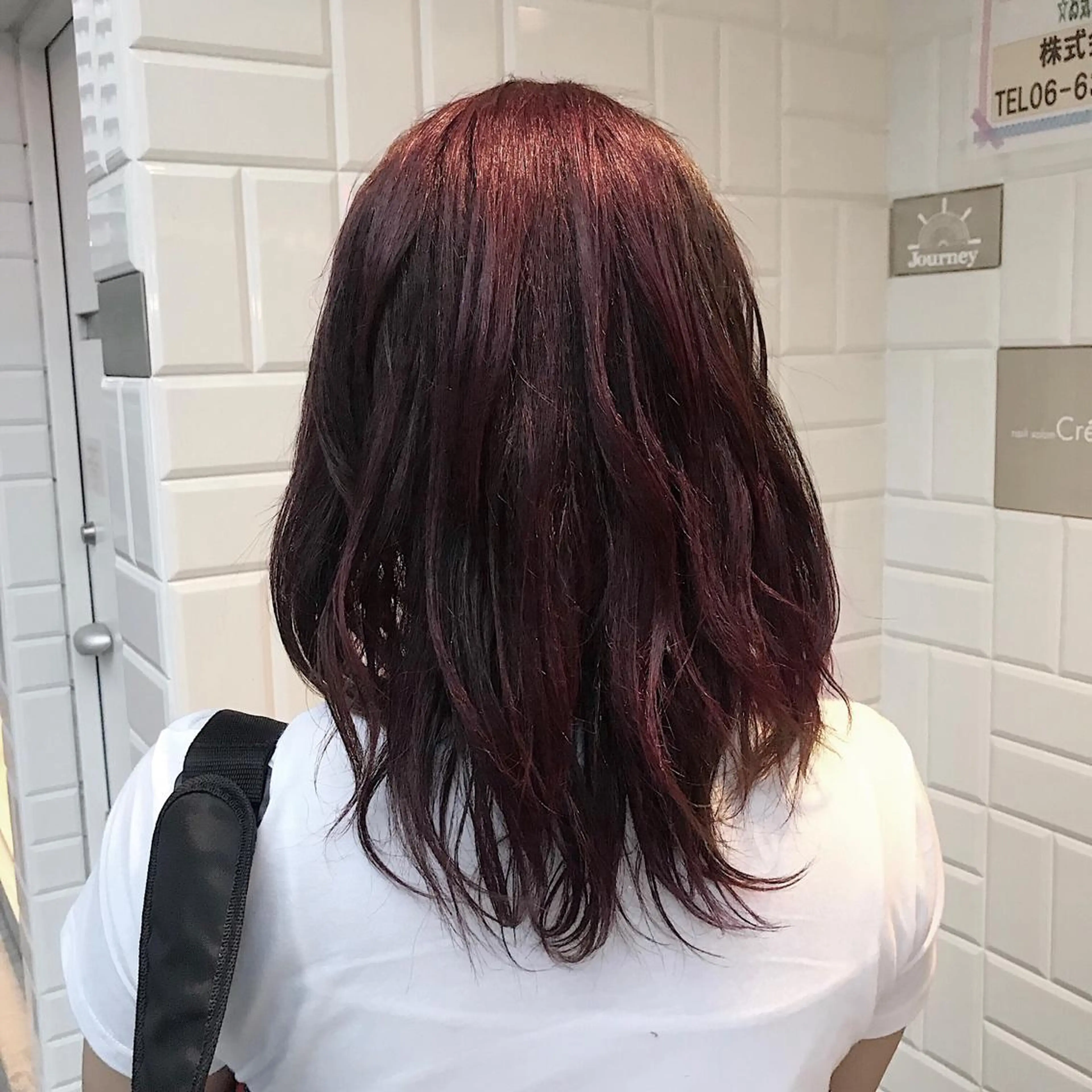 ロング カラー アオイ🩵暖色 /まろやかカラーのヘアスタイル