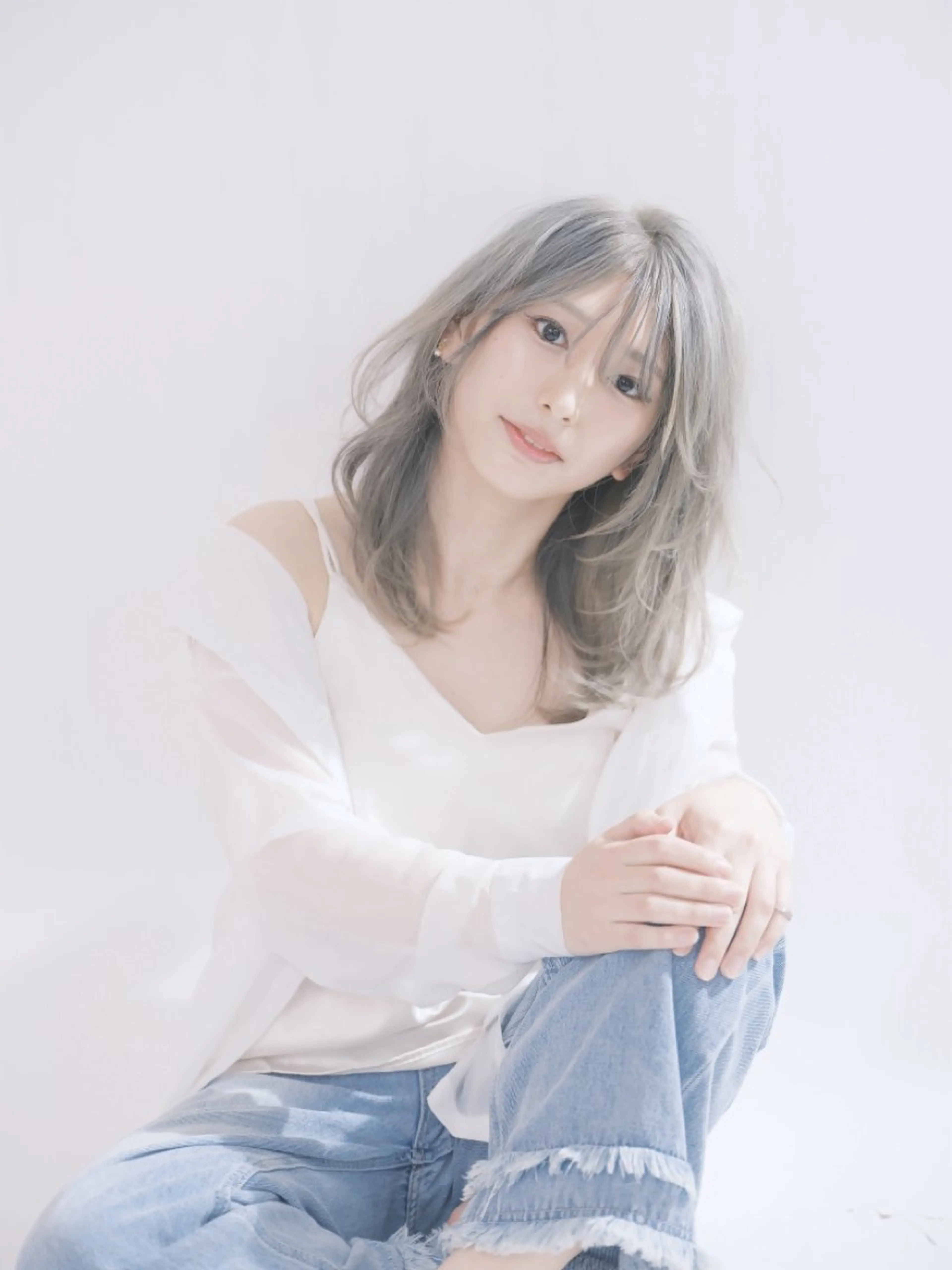 セミロング 表参道/レイヤー/ ABU🐦‍🔥のヘアスタイル