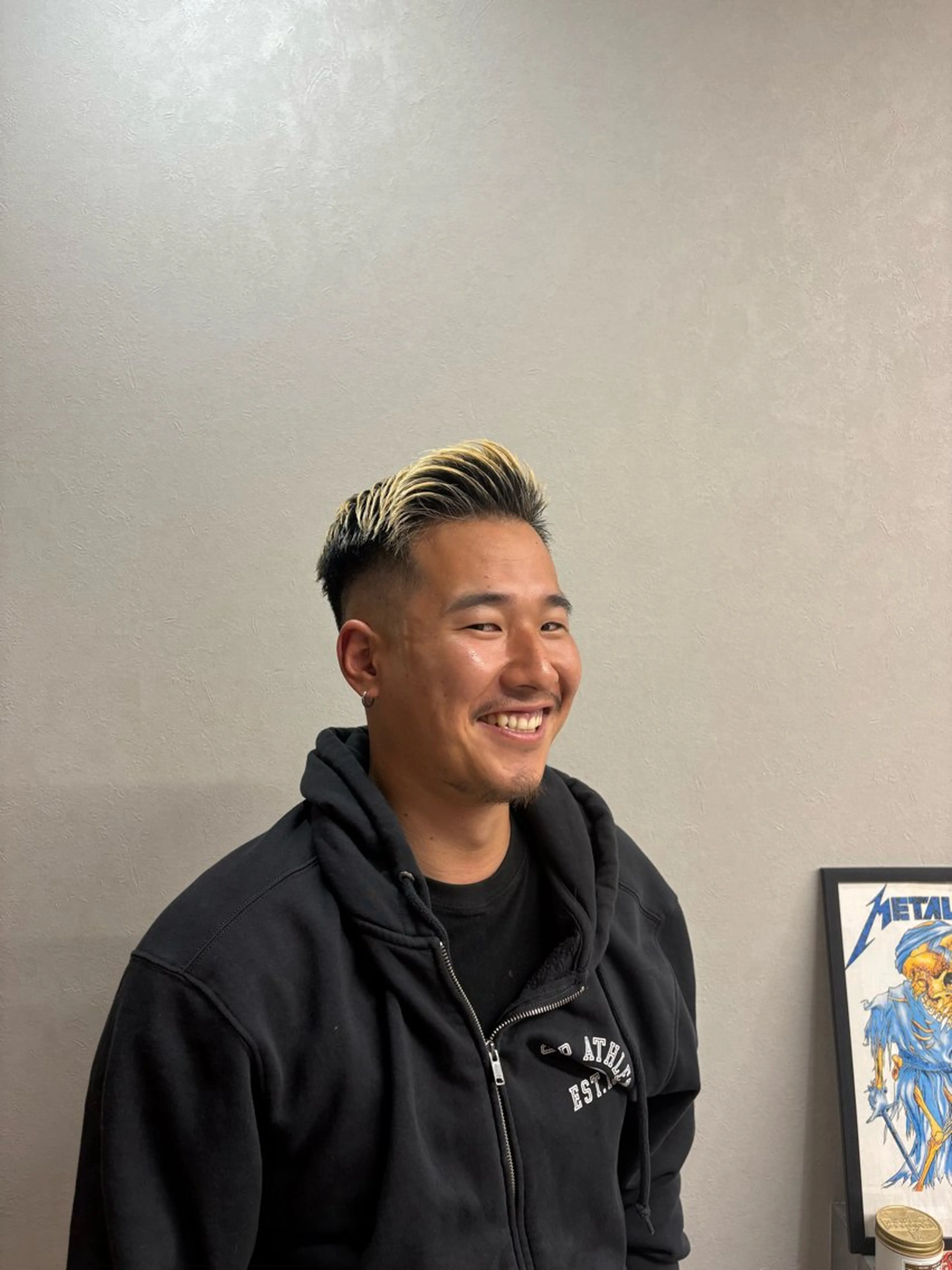 メンズ フェードカット FUJIYAMABARBERSHOP ebisu所属・井上 笑太朗のヘアスタイル