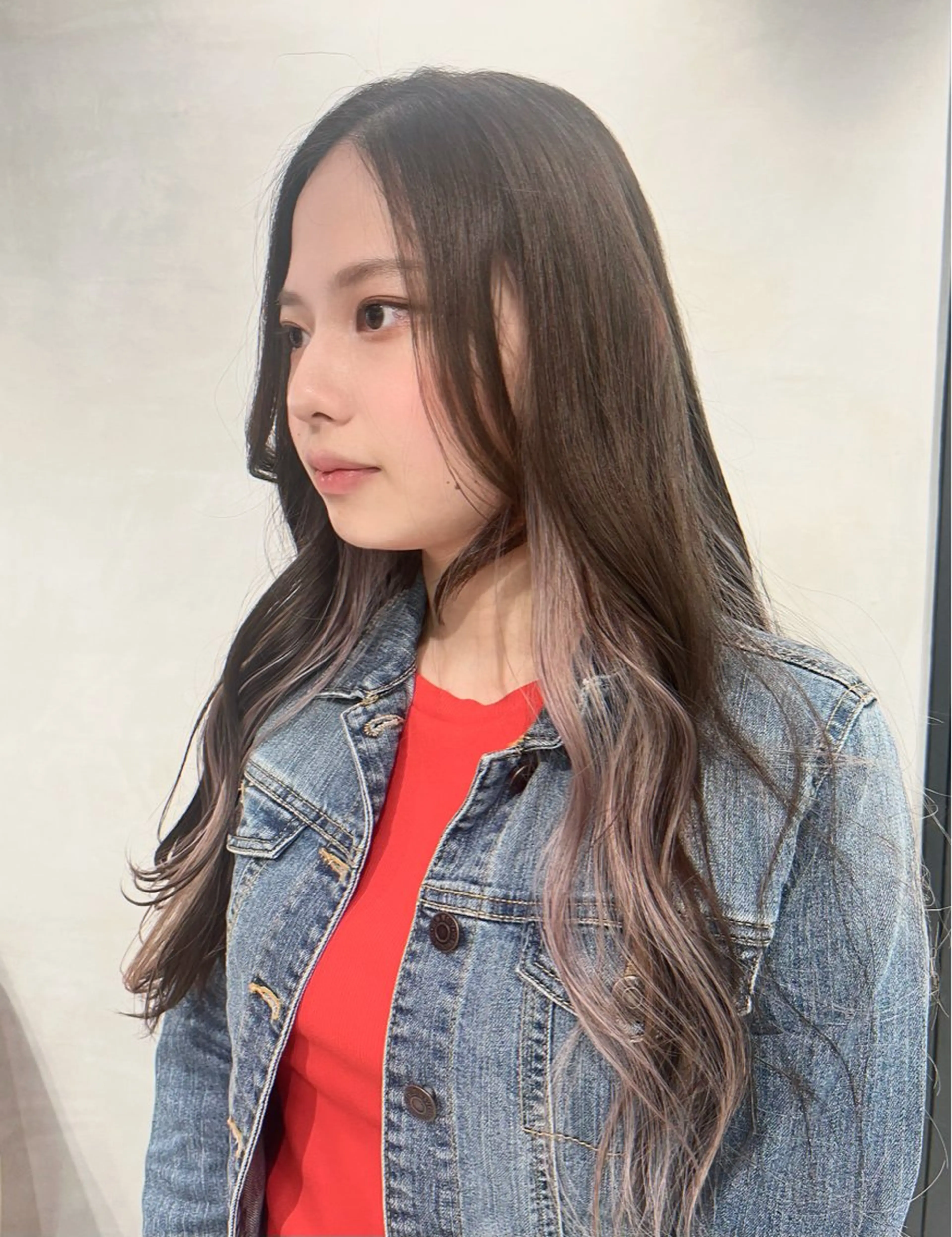 【ちら見せ👀】イヤリングカラー✨（ブリーチ込み👌🏻‎）の写真