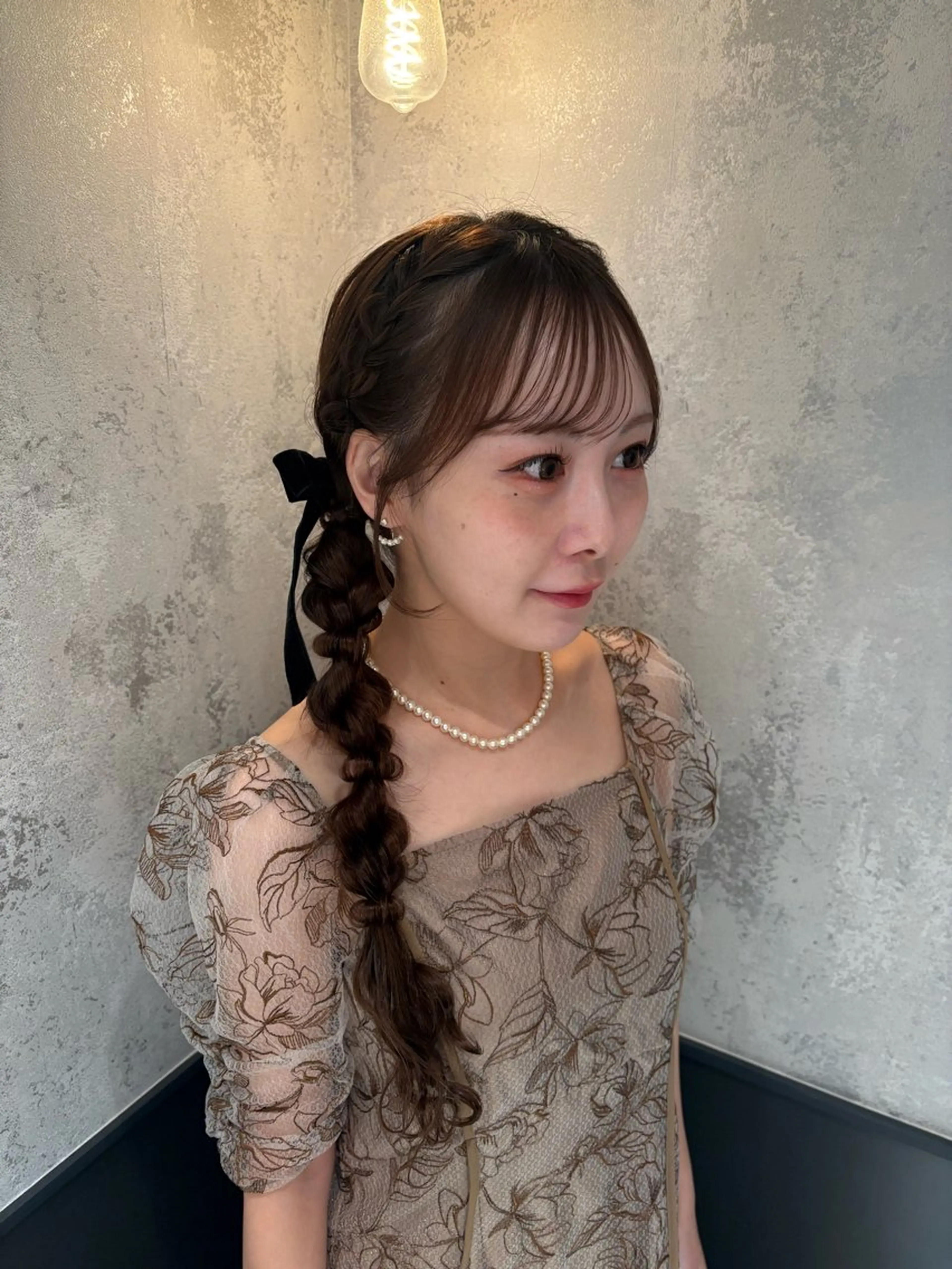 セミロング ヘアセット ☀️個性派/横浜パ ーマ/暖色/ミミのヘアスタイル