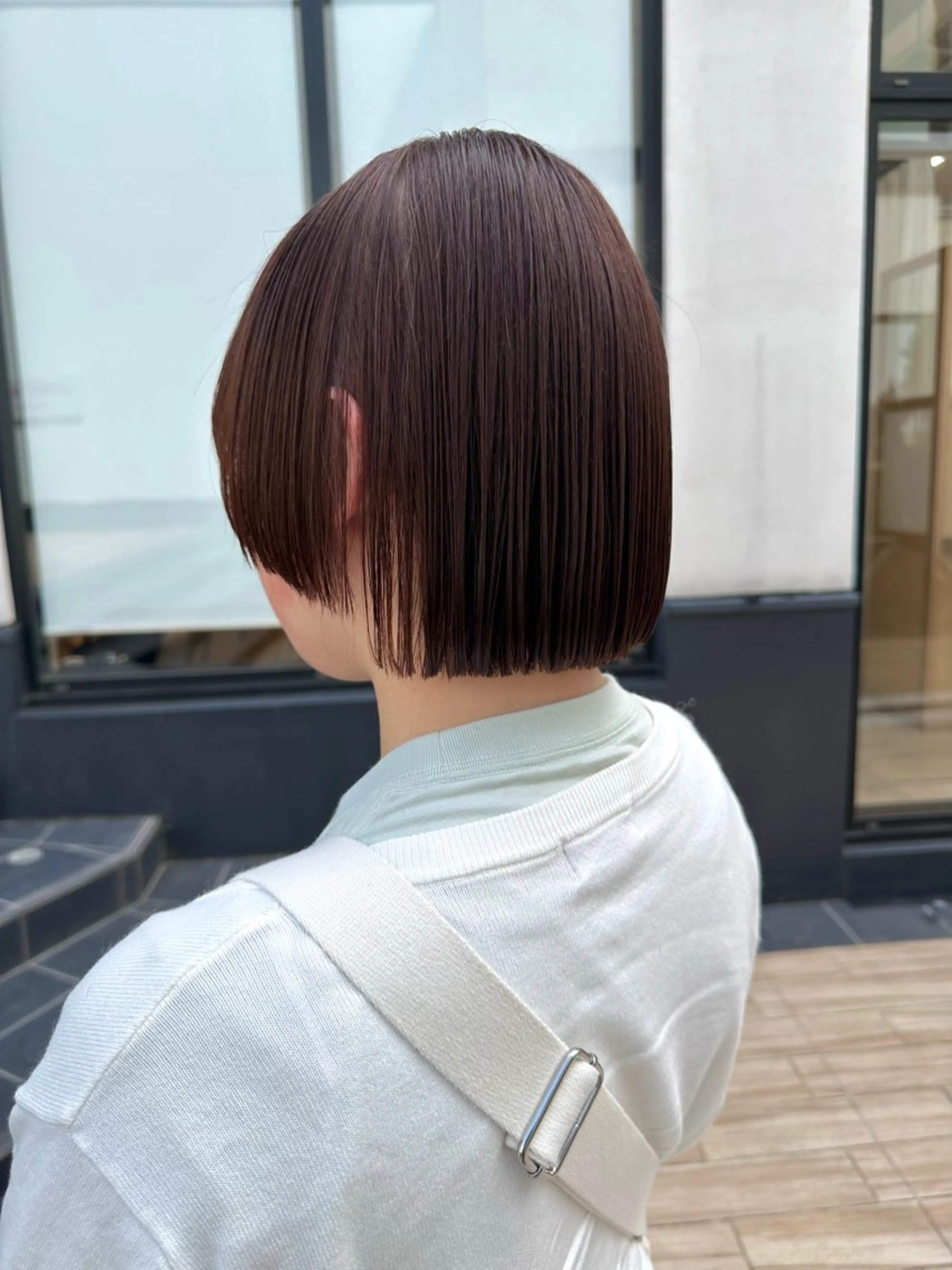 ショート sea by luvismけやき通り2号店所属・ボブ/ショート/ 縮毛矯正/岸本恭明のヘアスタイル