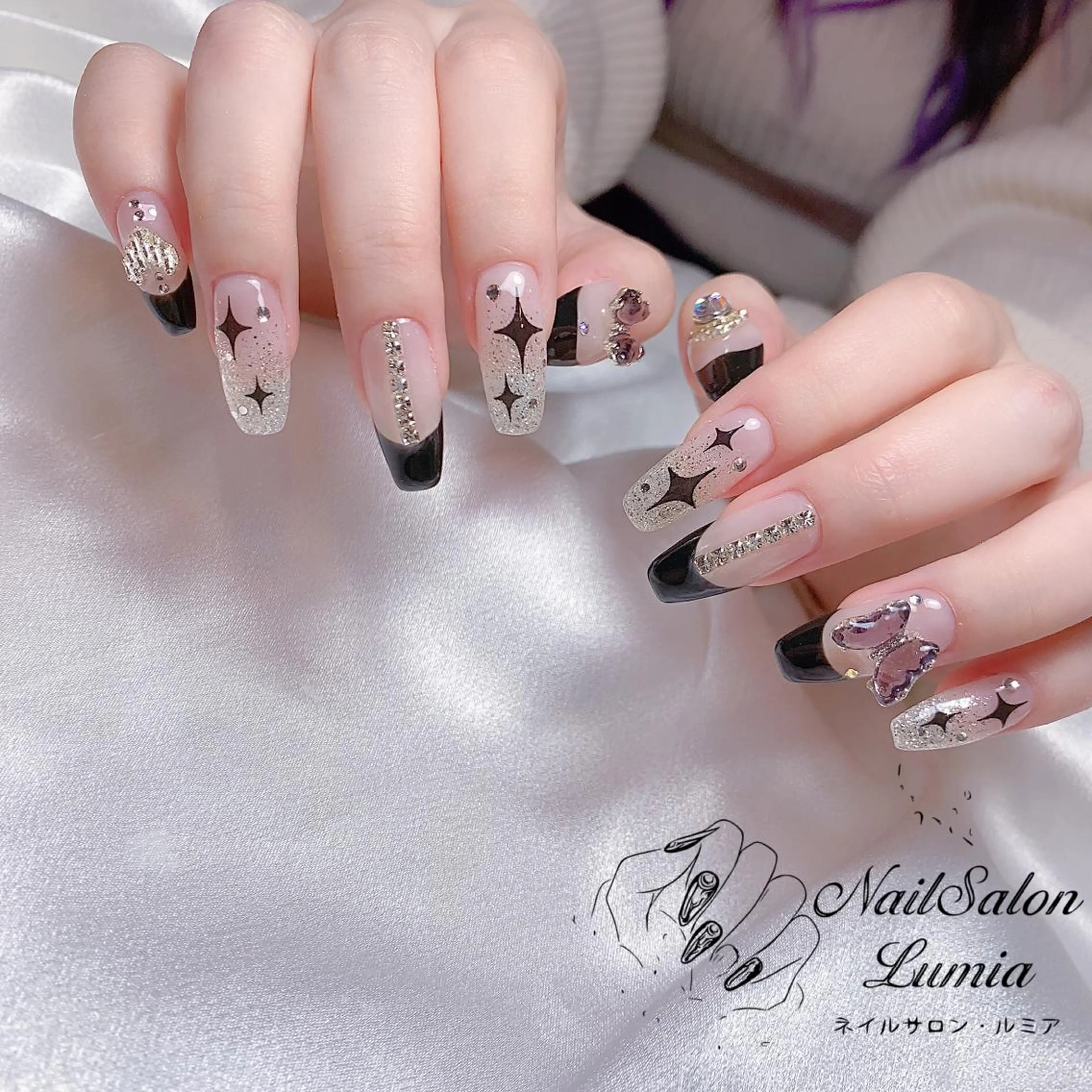 ネイル ハンドネイル ネイルサロン ルミア Lumia 店長のネイルデザイン