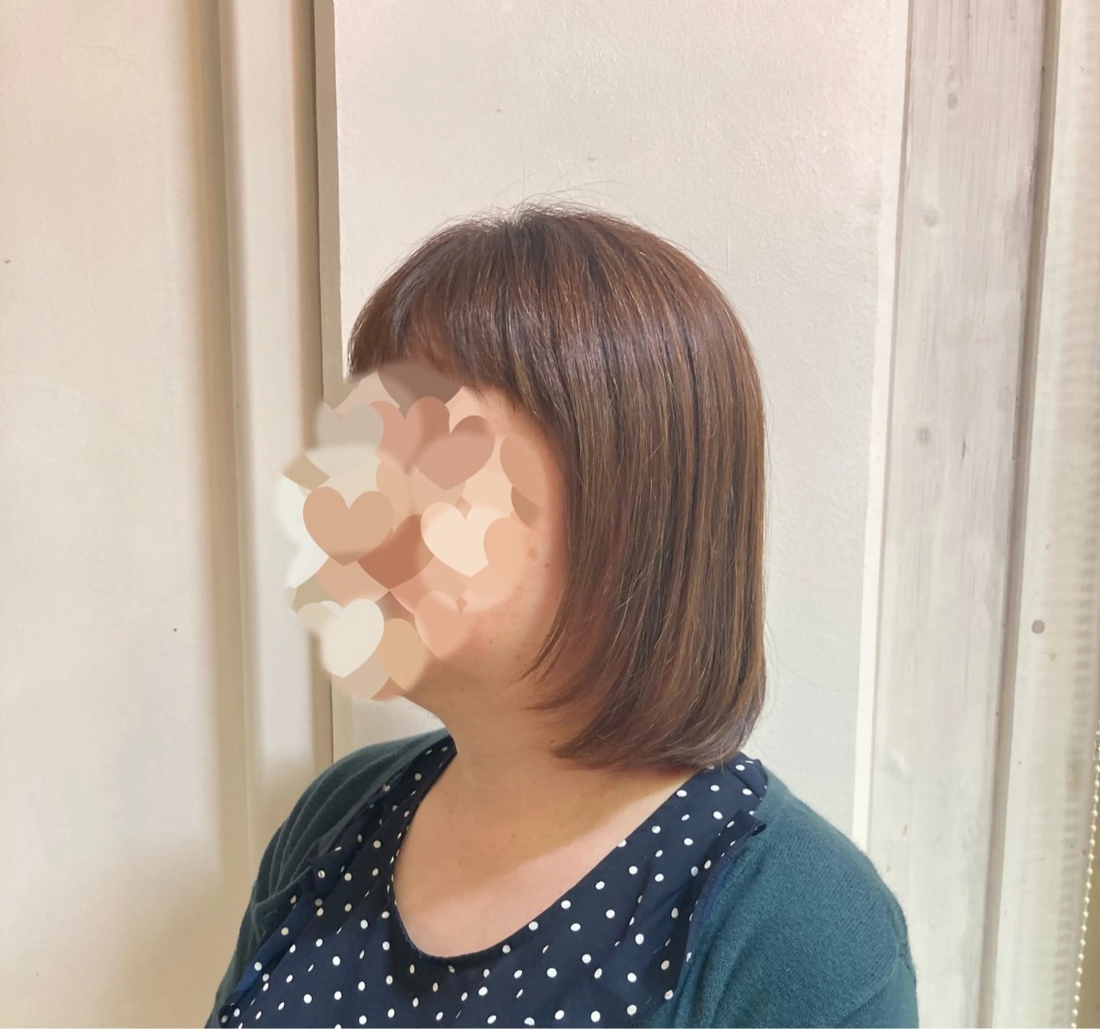 ミディアム GRANDEUR/似 合わせ/ケラスターゼのヘアスタイル