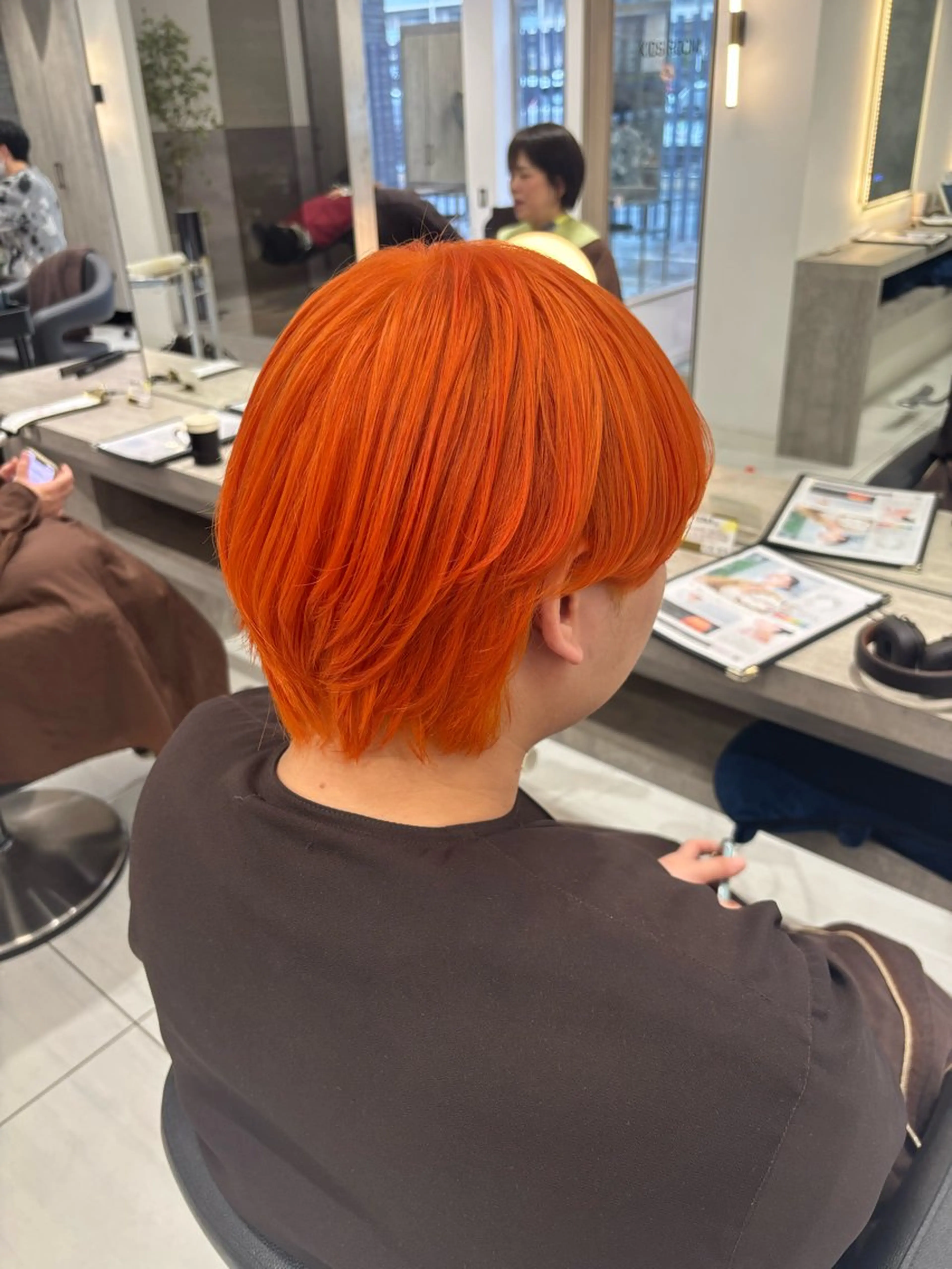 メンズ ヘアカラー 💎似合わせ× 美髪矯正💎haruのヘアスタイル