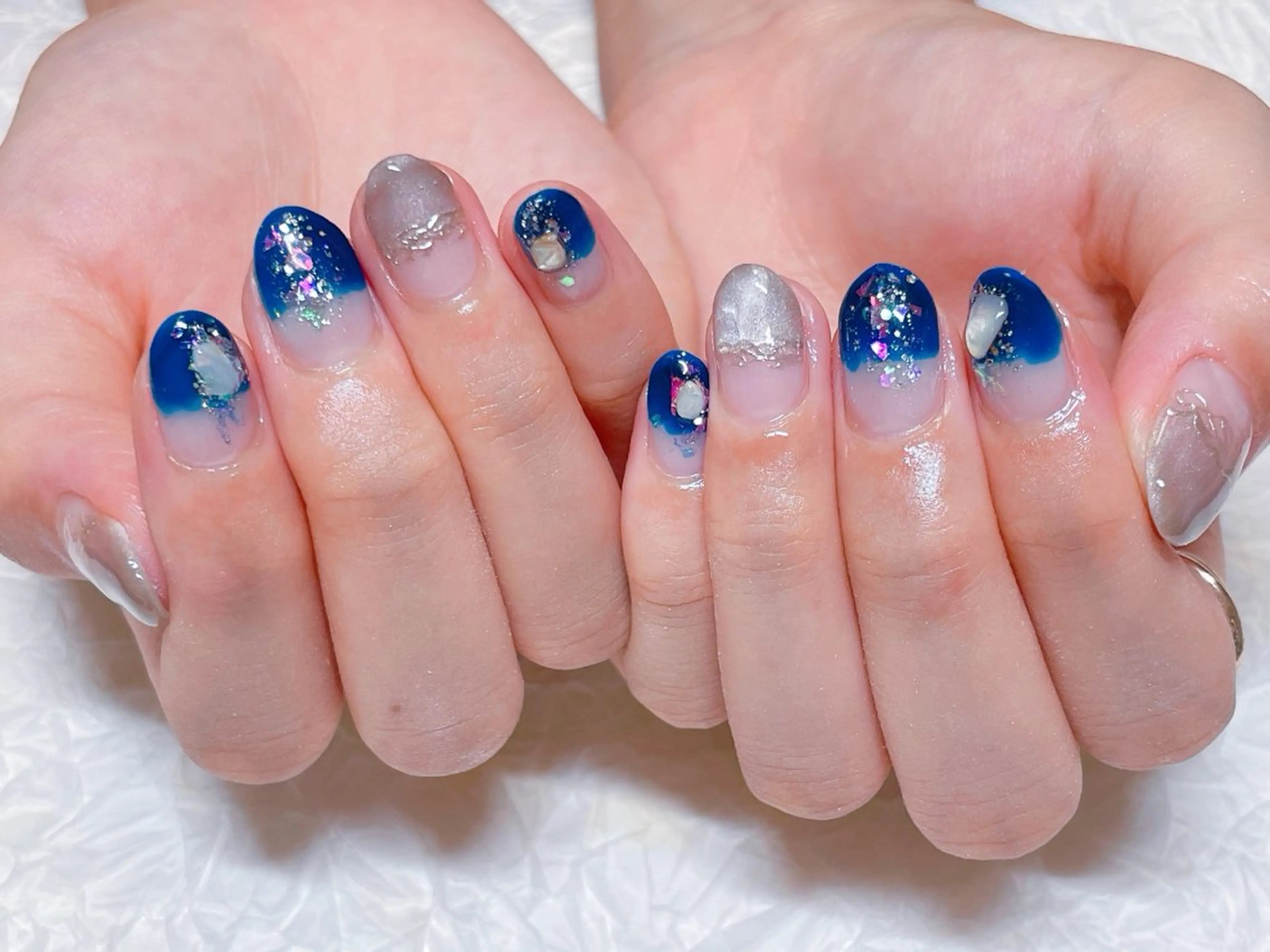 ネイル アートネイル チークネイル フットネイル フレンチネイル ジェルネイル ハンドネイル ハンドケア ゆ か_Nails💫のネイルデザイン