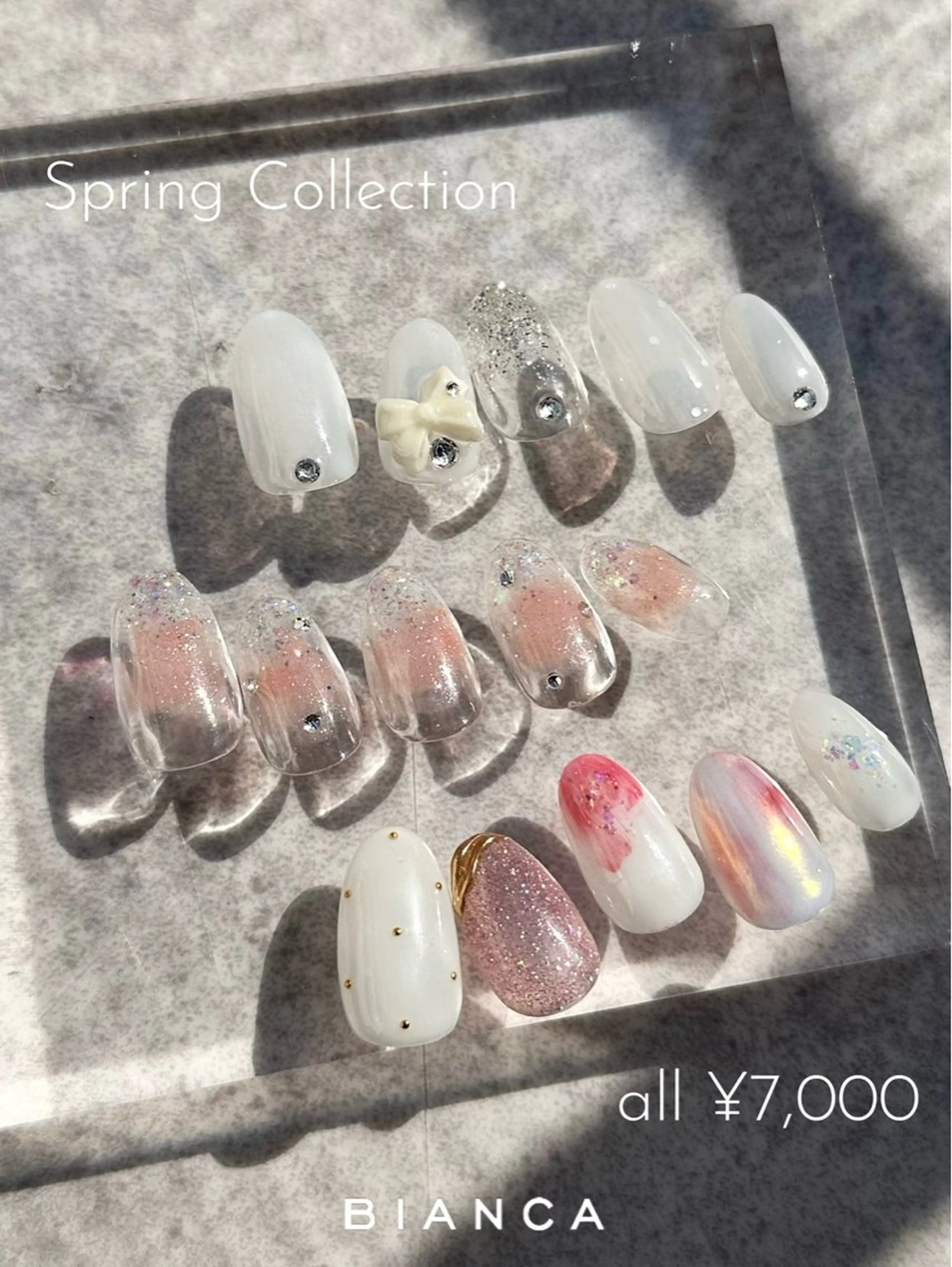 ネイル ハンドネイル Bianca ABEのネイルデザイン