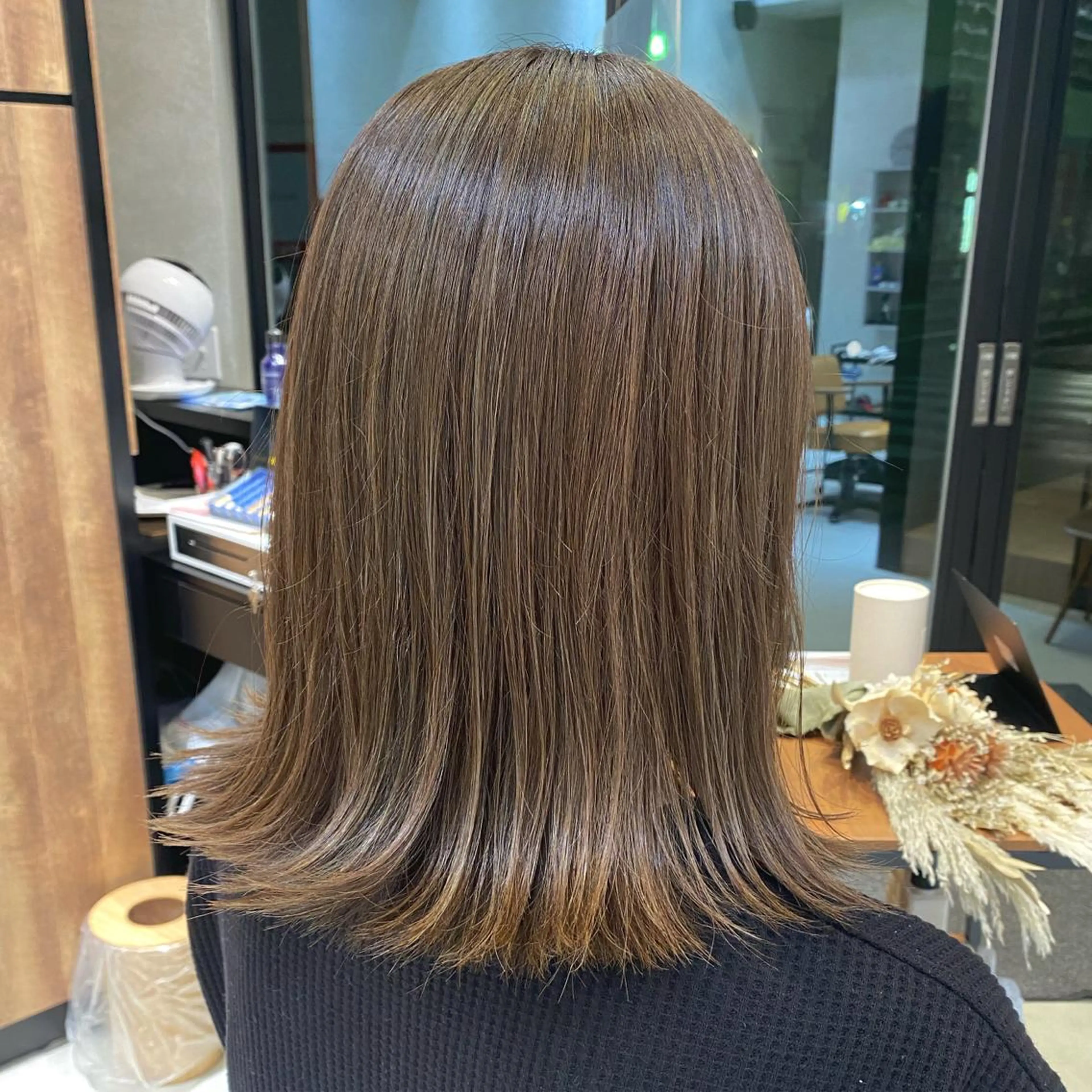 ミディアム カラー ハイライトカラー ハイライト channel所属・Natsumi ❤︎のヘアスタイル