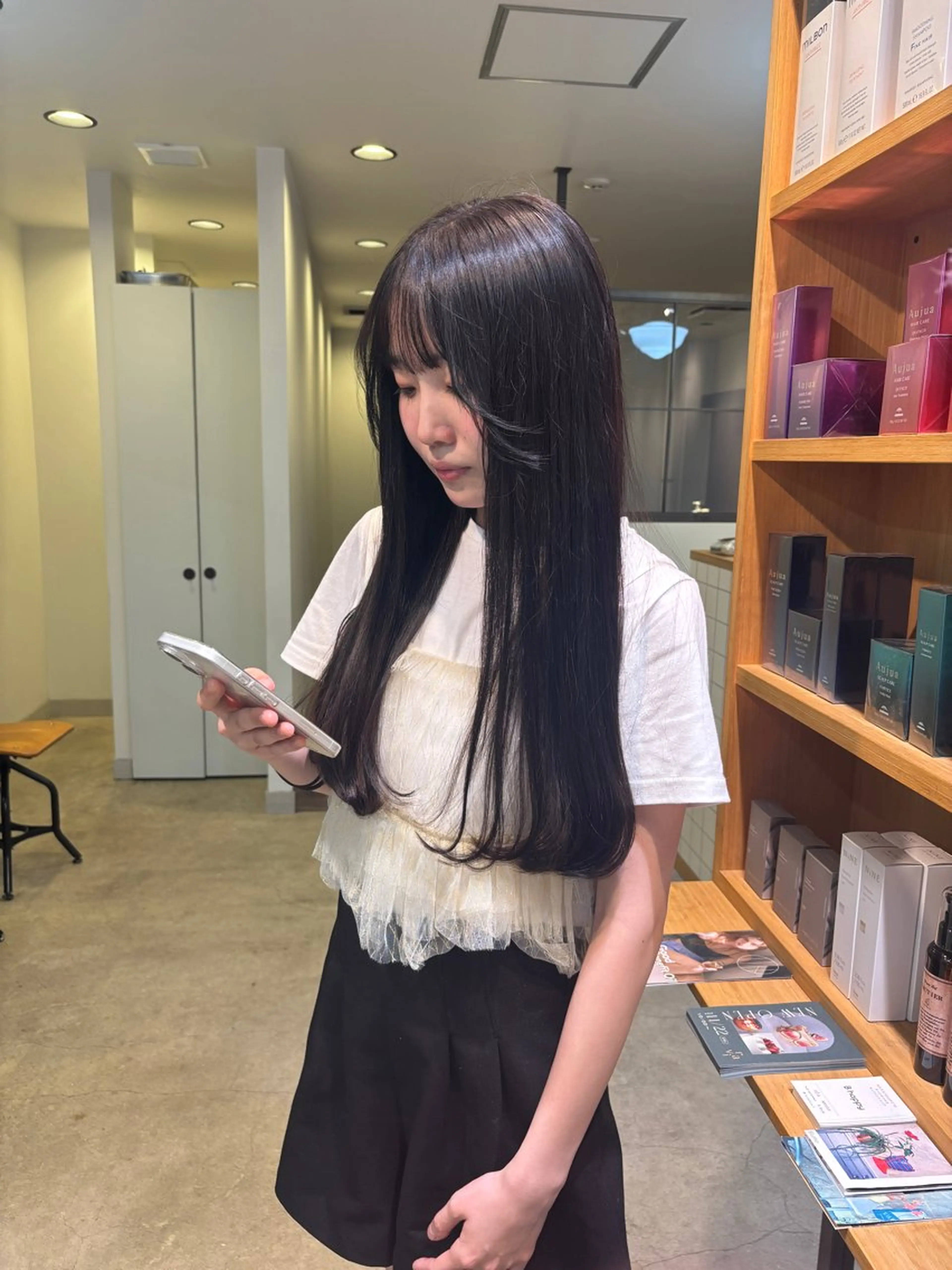 ロング カラー sion nozomi🎀のヘアスタイル