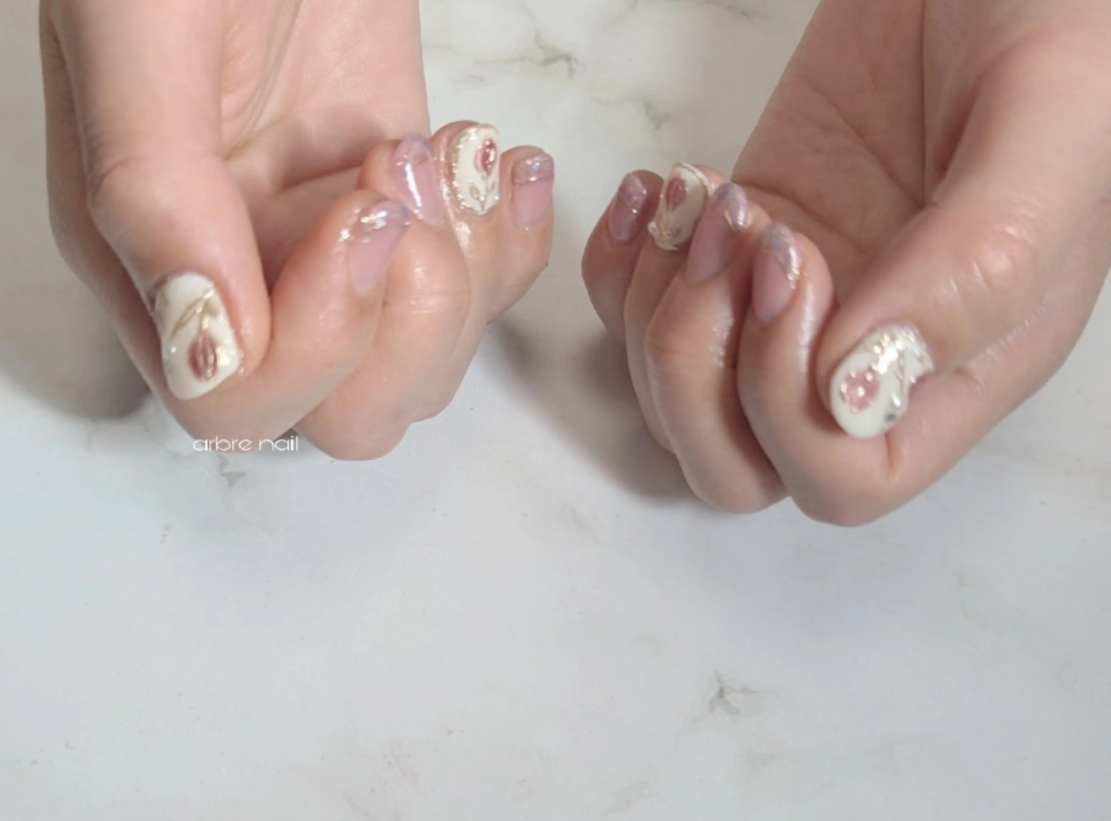 ネイル ＊arbre nail＊.アーブルネイル所属・✯.。 arbre  nail 。✯.のネイルデザイン