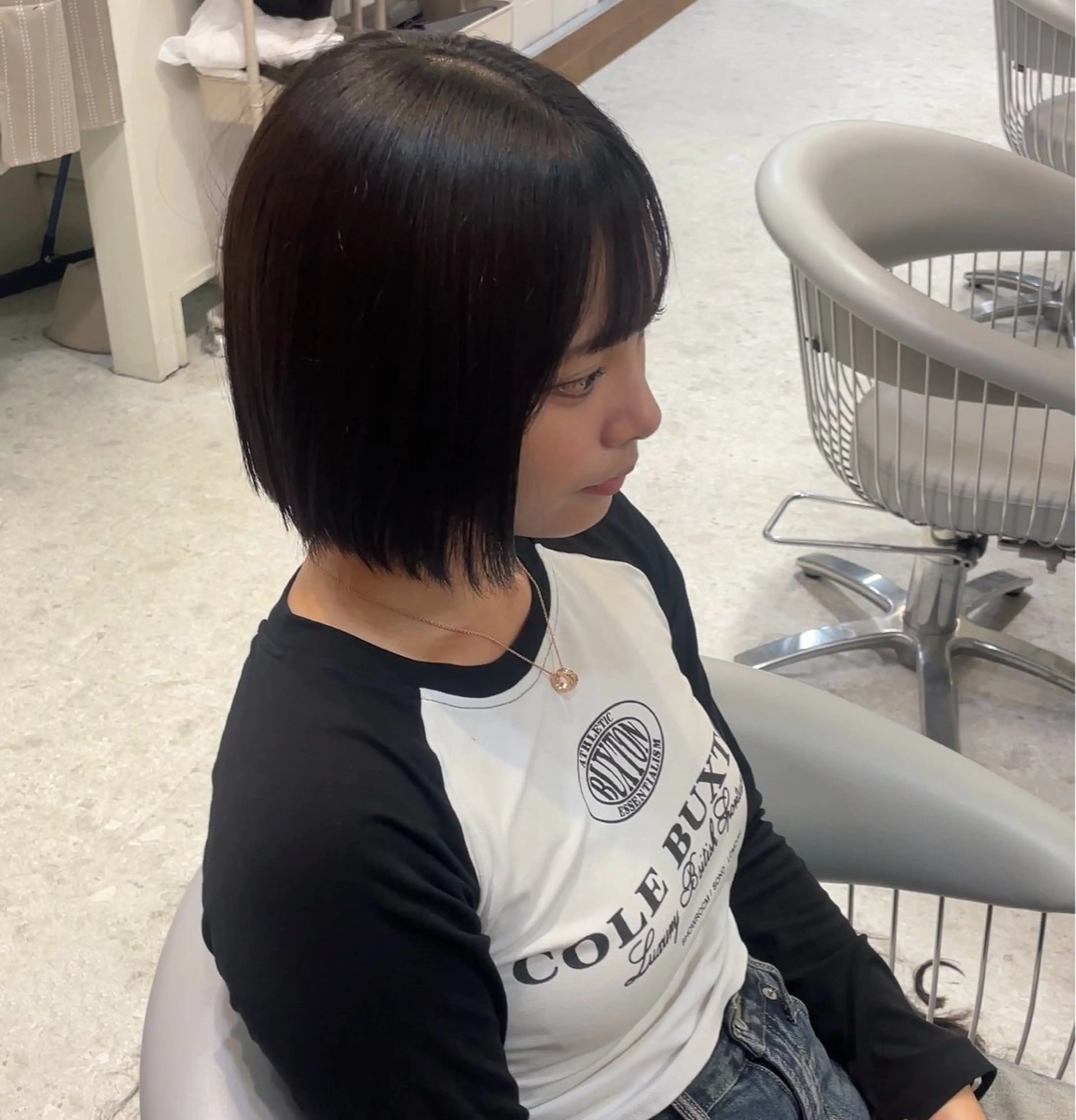 ショート ボブ 横山 翔のヘアスタイル