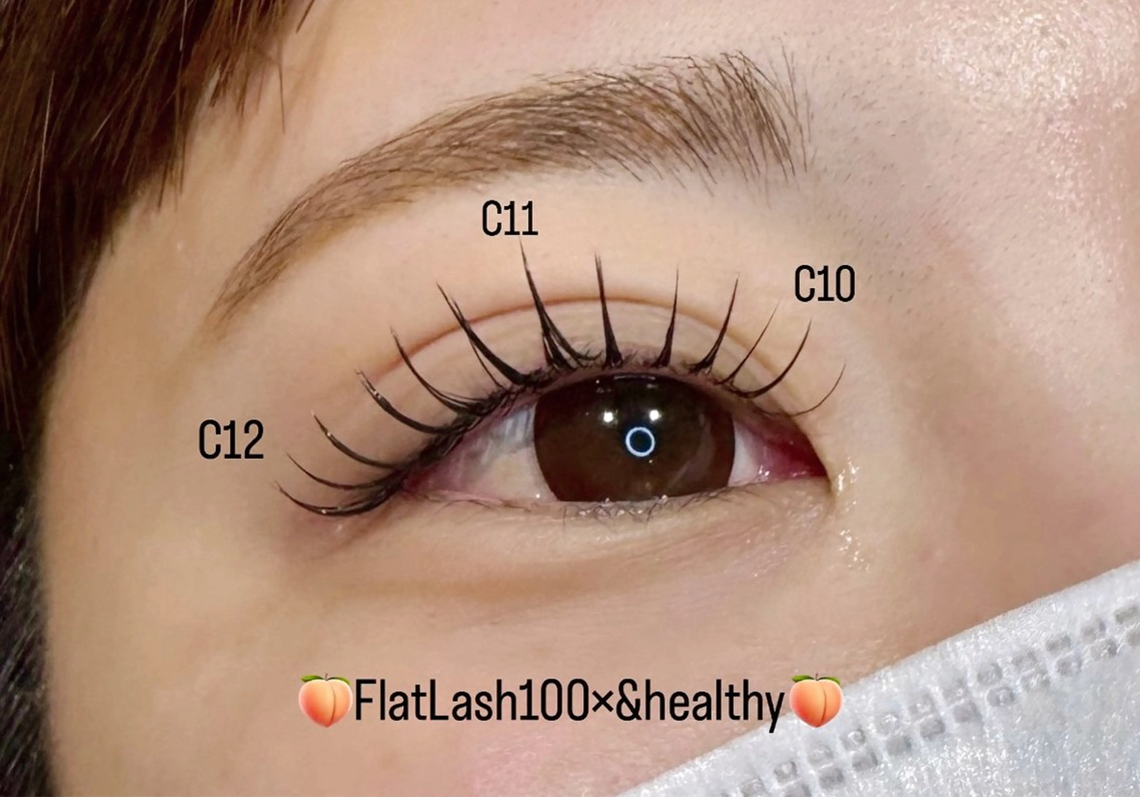 【2回目まで🆗】マツエク👀上シングルラッシュ80本つけ放題🌼束間コーティング付き🌼の写真