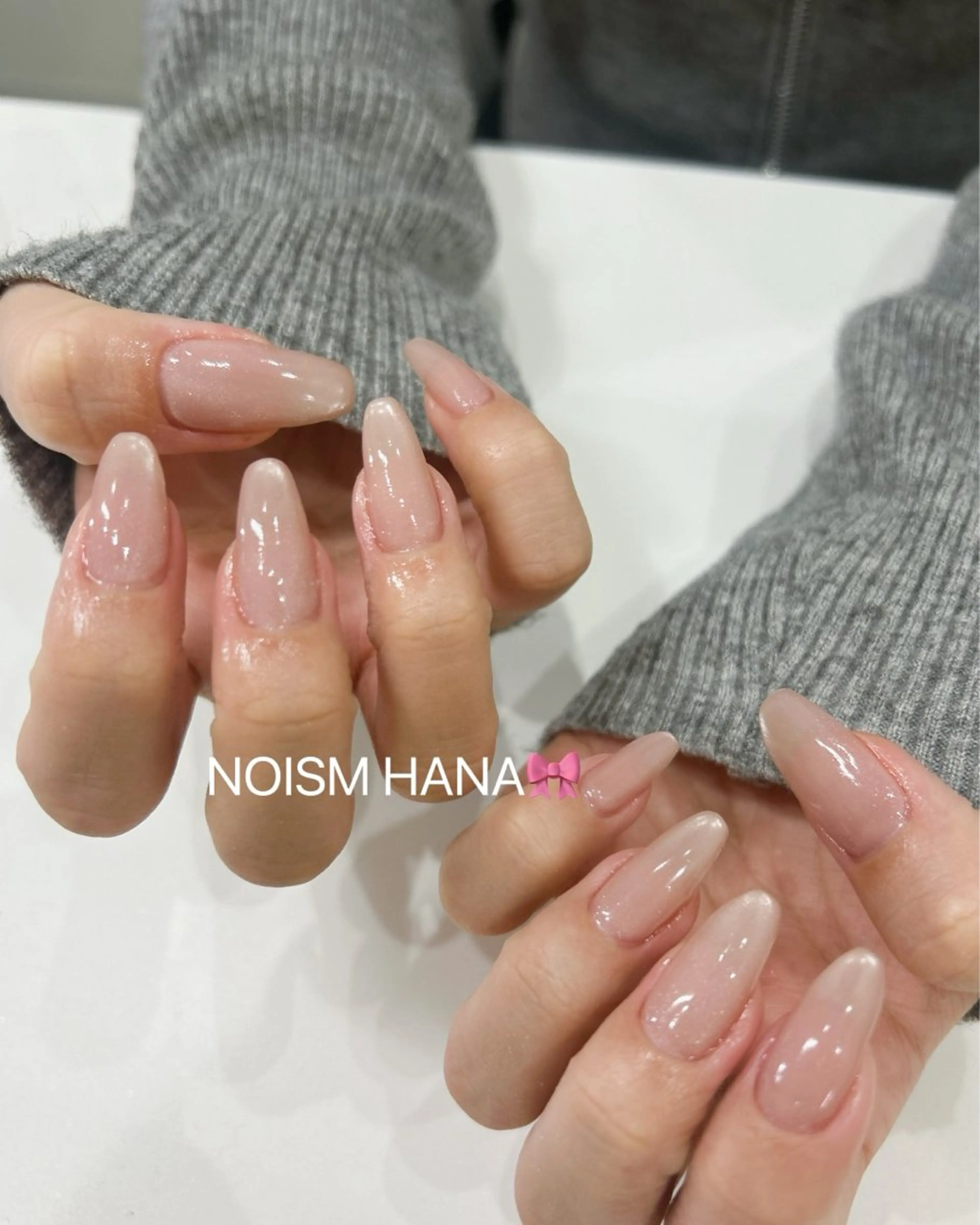 ネイル グラデーション キラキラネイル 韓国ネイル マグネットネイル ニュアンスネイル ハンドネイル 🎀大人nail /NOISMはな🎀のネイルデザイン