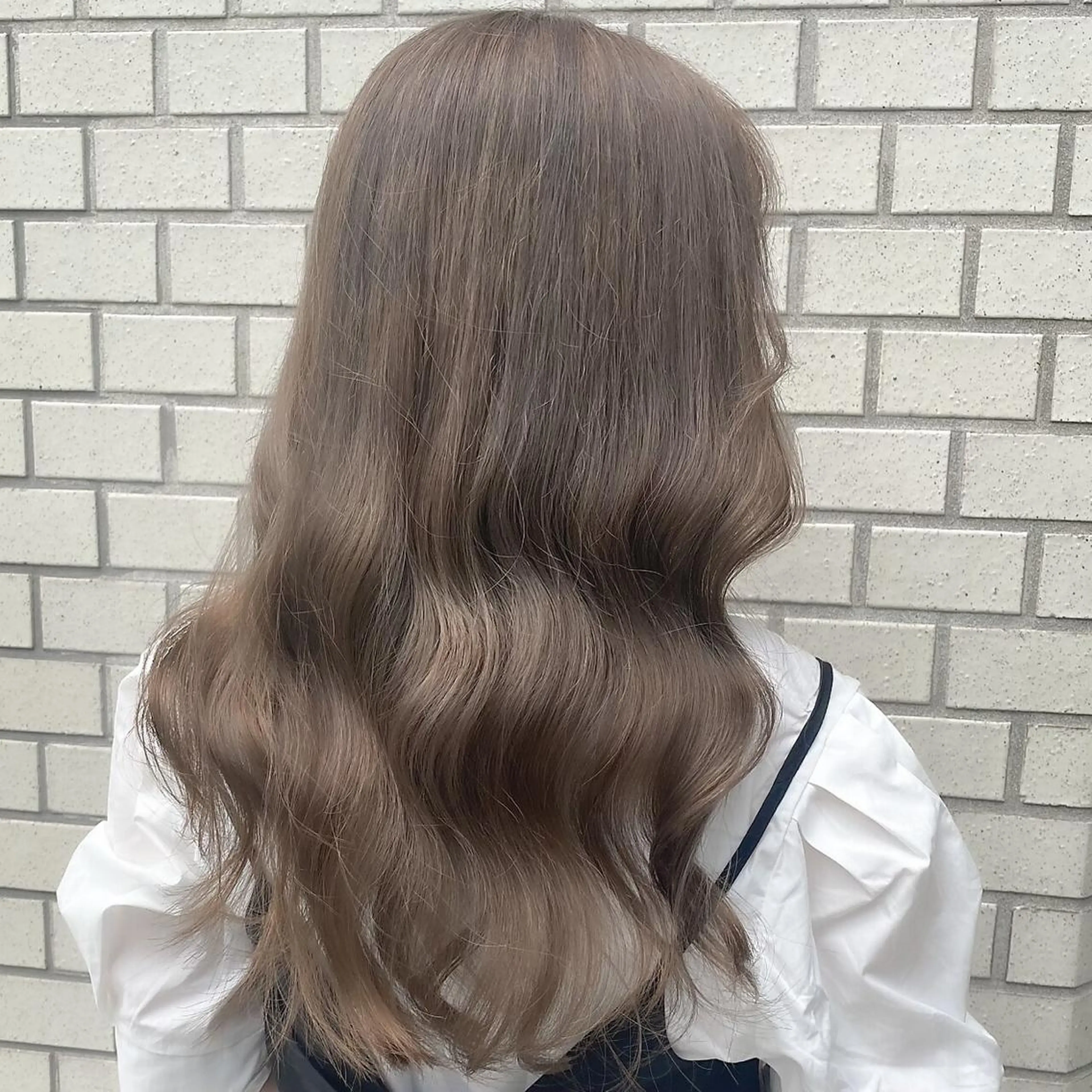 ロング ヘアカラー トリートメント FERIA梅田🖤 透明感カラー🎀のヘアスタイル
