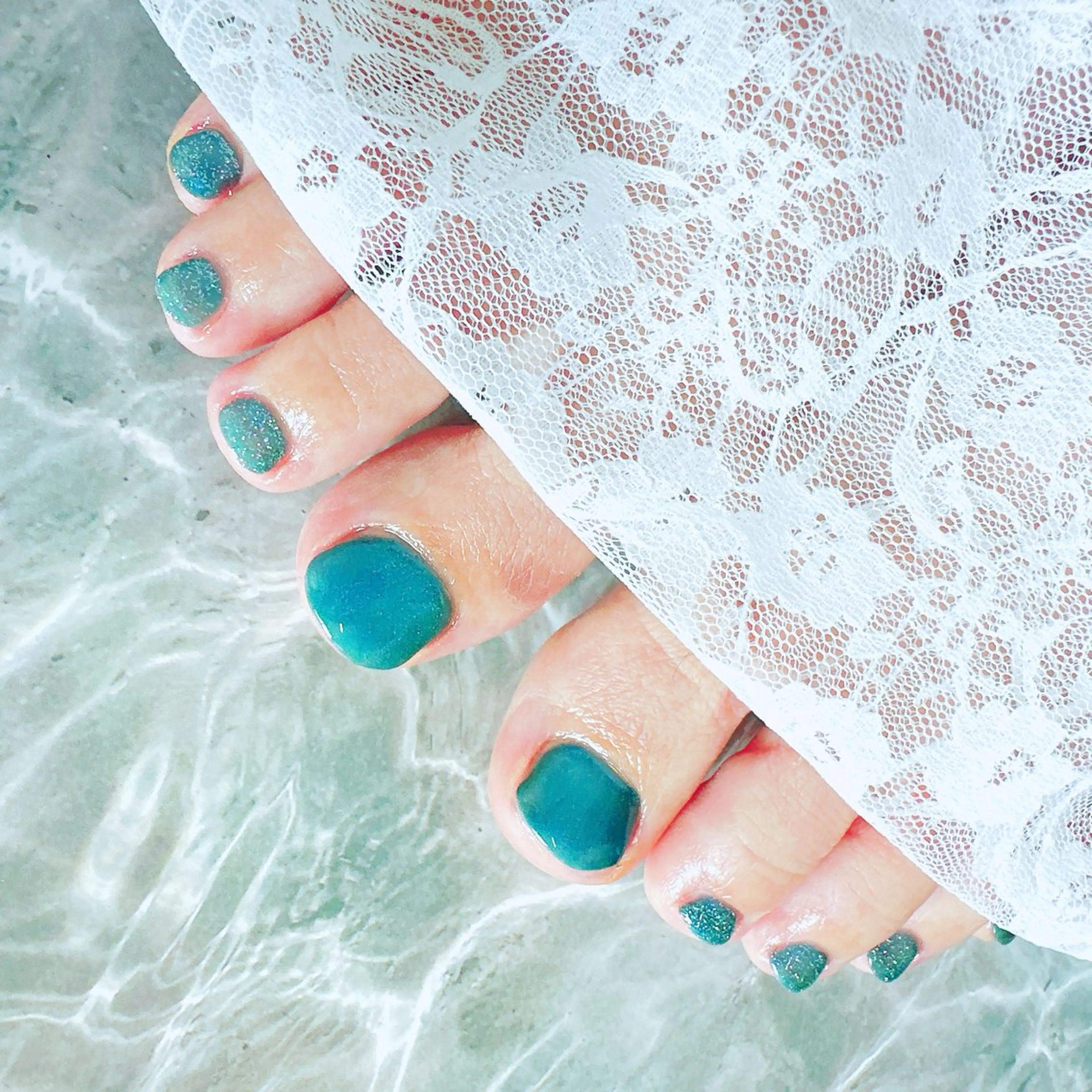 ネイル フットネイル フットネイル mahaloネイル 🫧yayoiのネイルデザイン