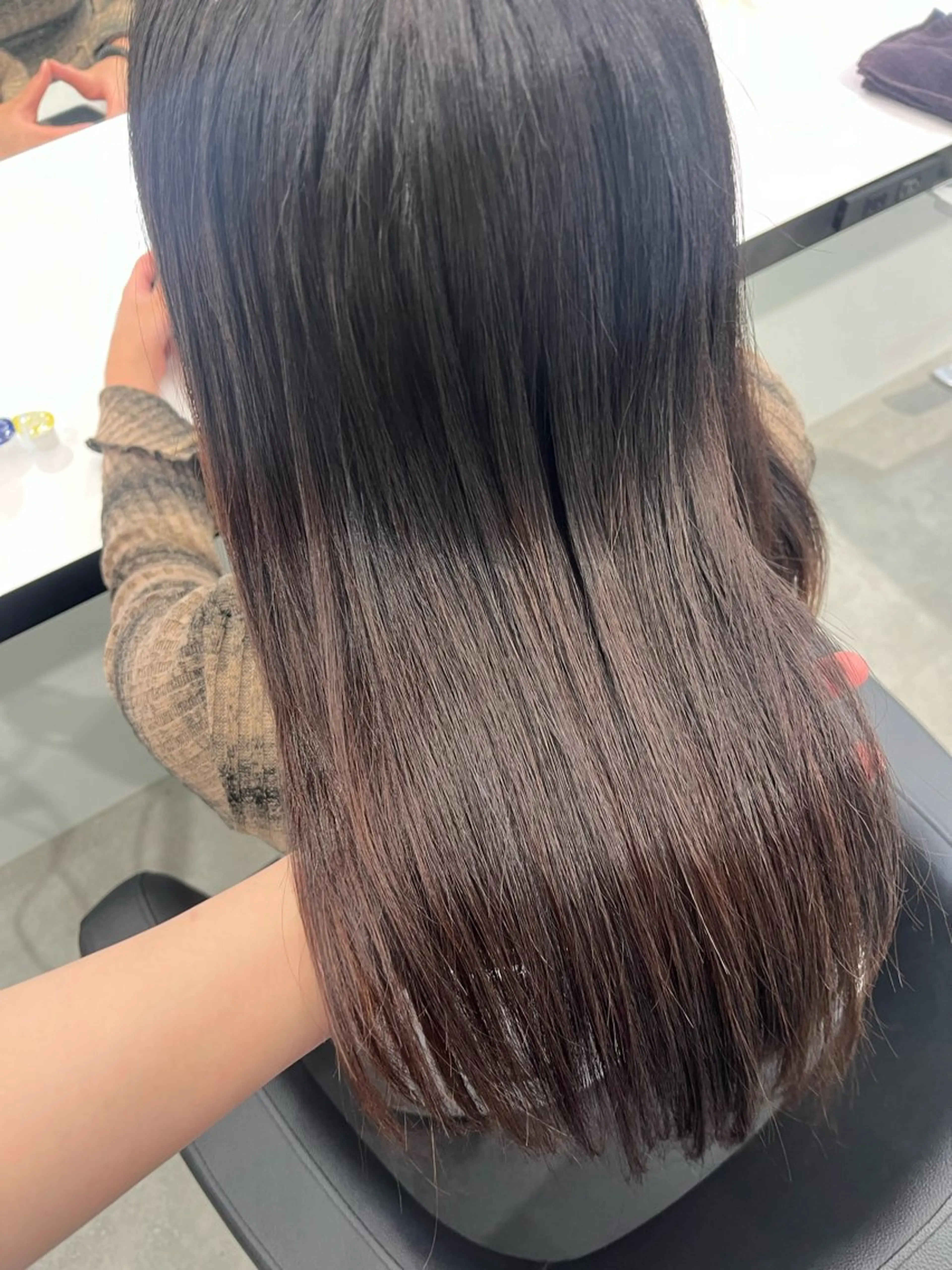 ロング みう/仙台/暖色/ 艶髪/顔周りカット/のヘアスタイル