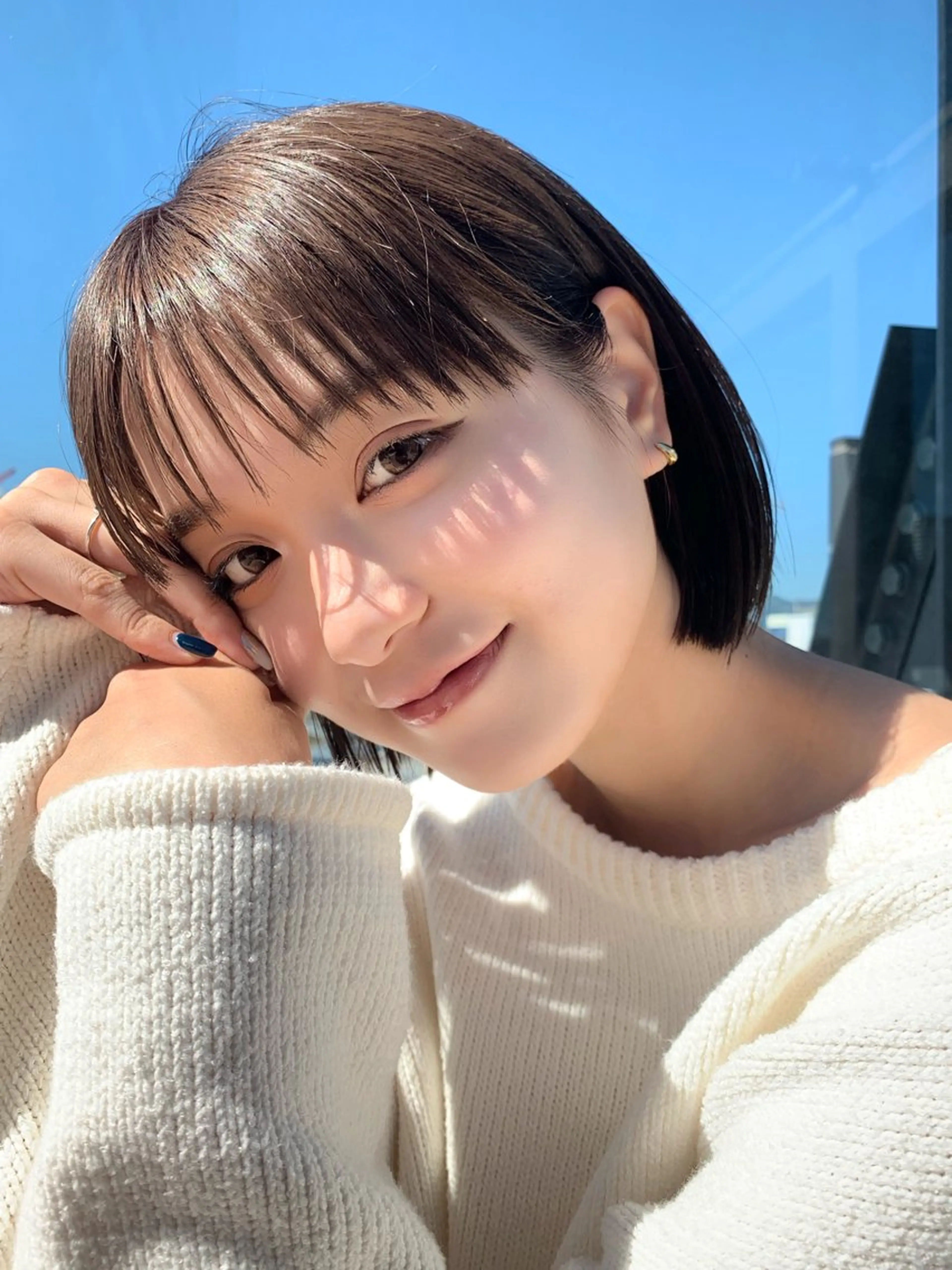 ショート カラー レディースカット🎀 NANAHAのヘアスタイル
