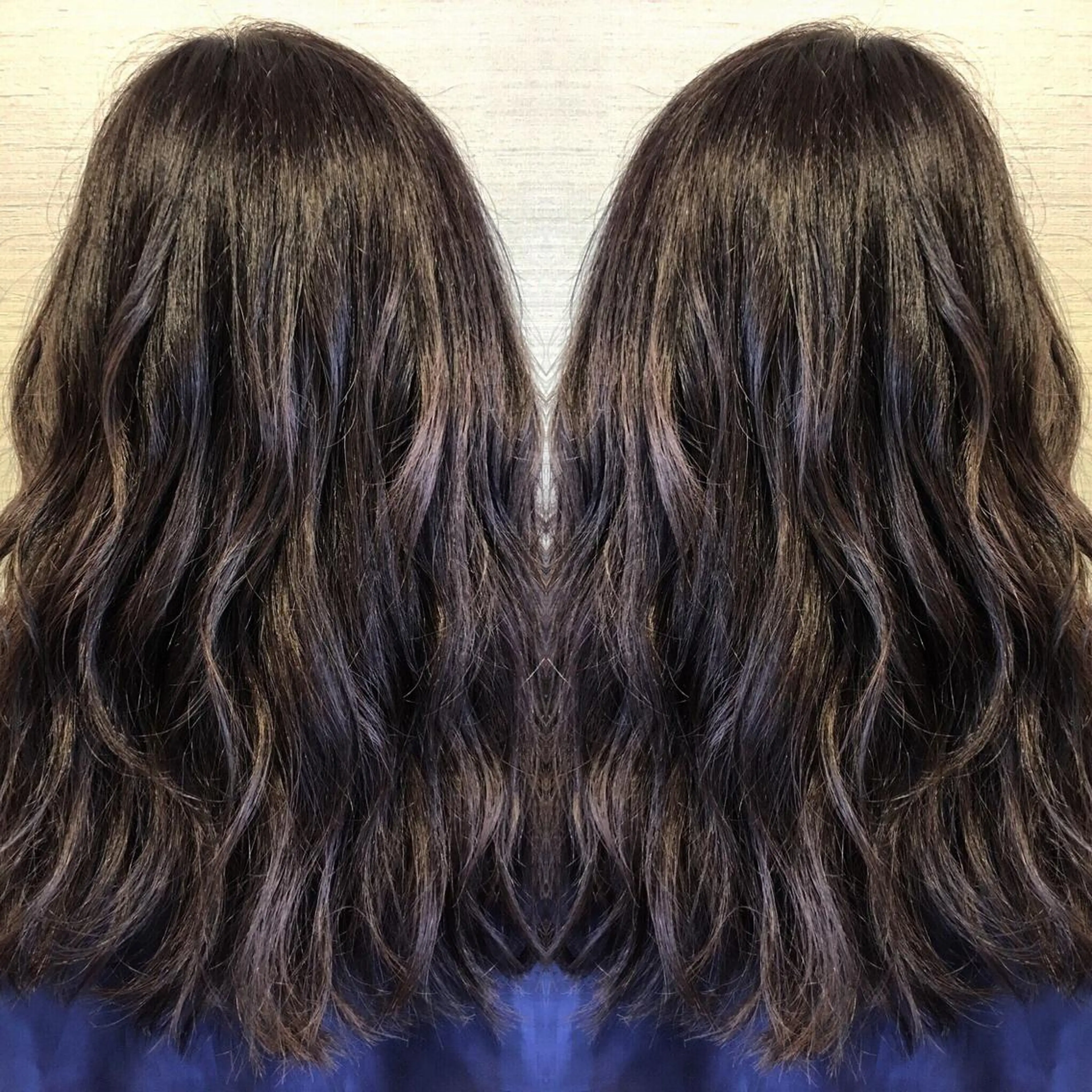 ミディアム box  mico. mutsumiのヘアスタイル