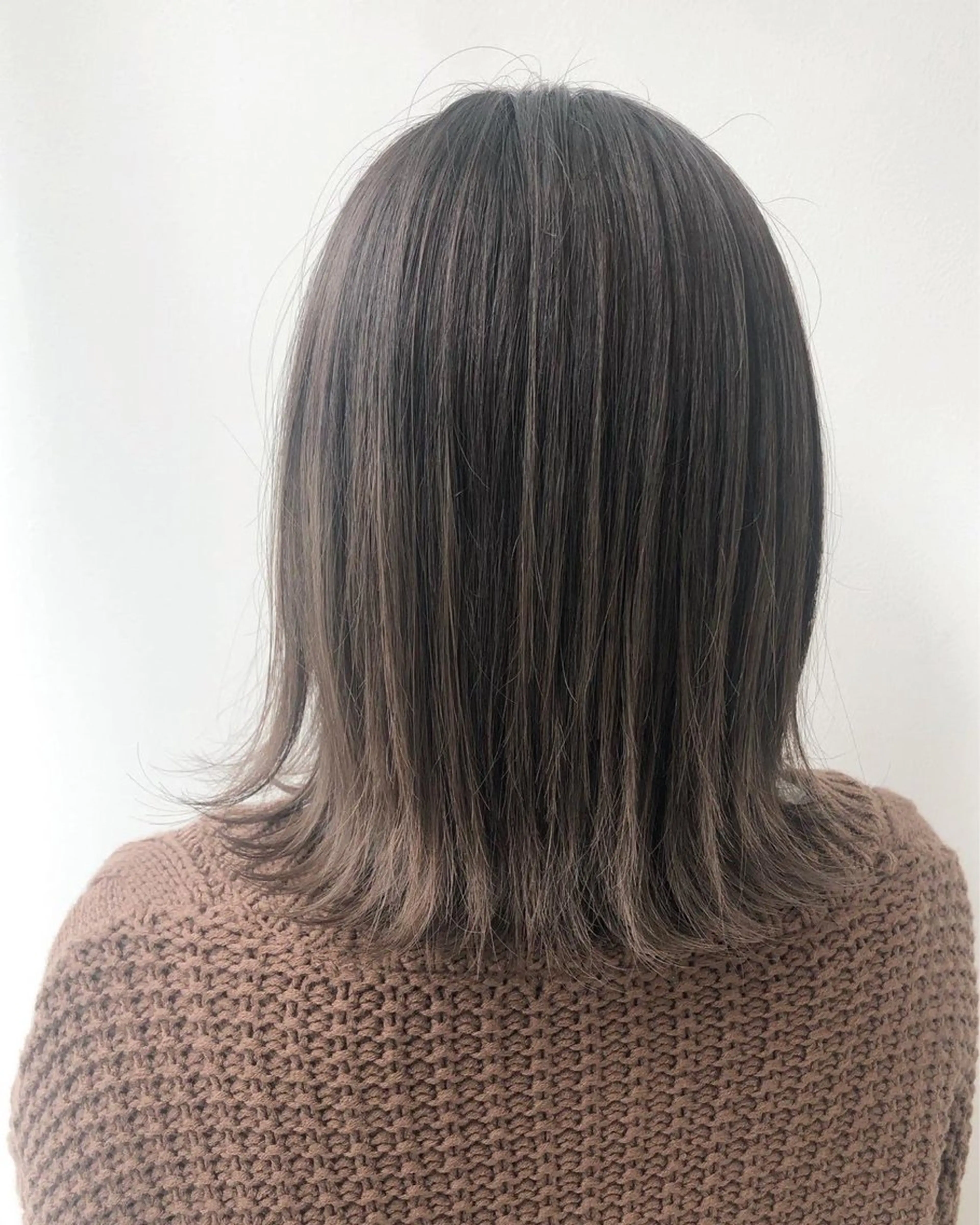 セミロング 坂田 洋介のヘアスタイル