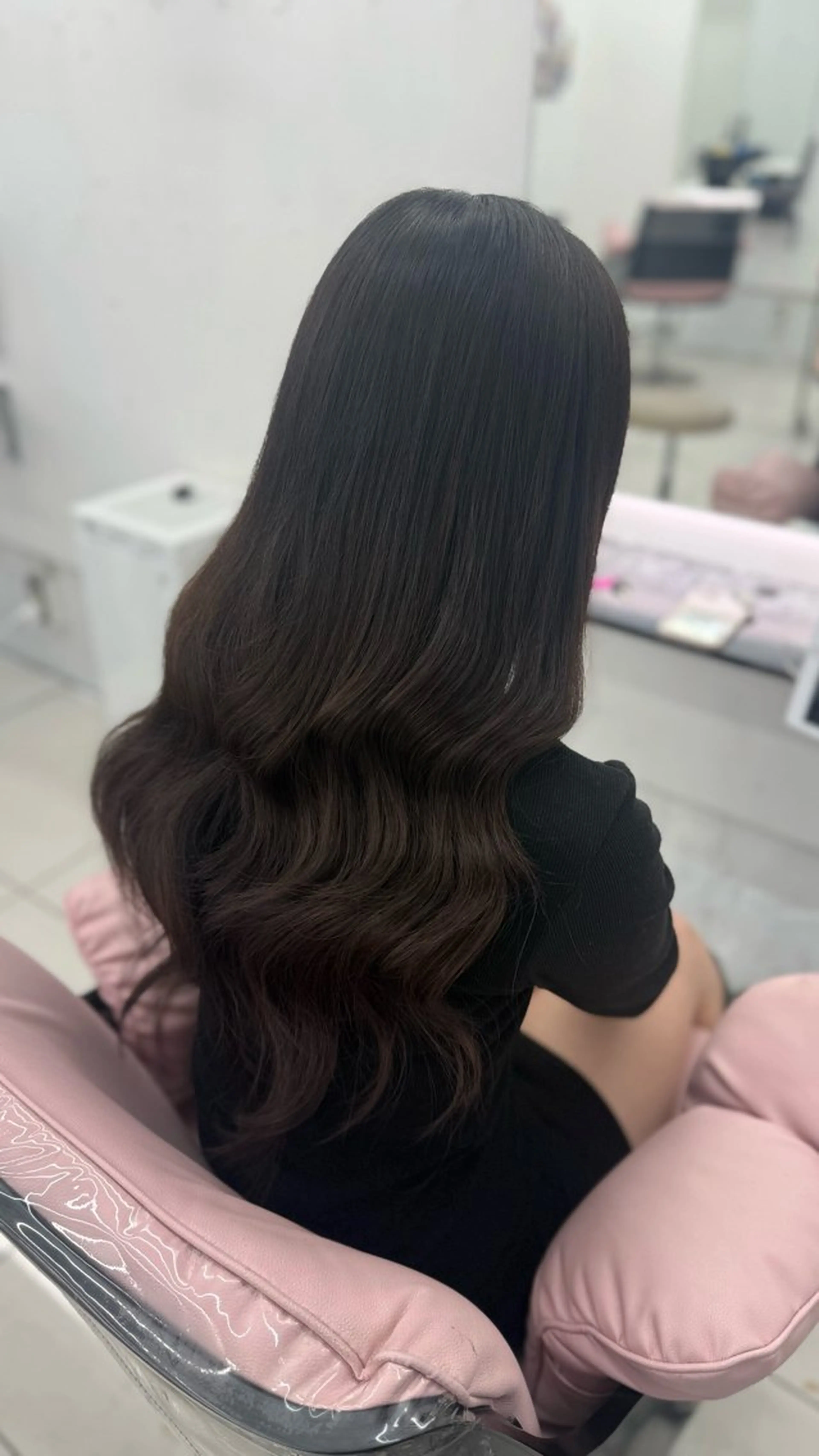 ロング ロング エクステ 大古 楓のヘアスタイル