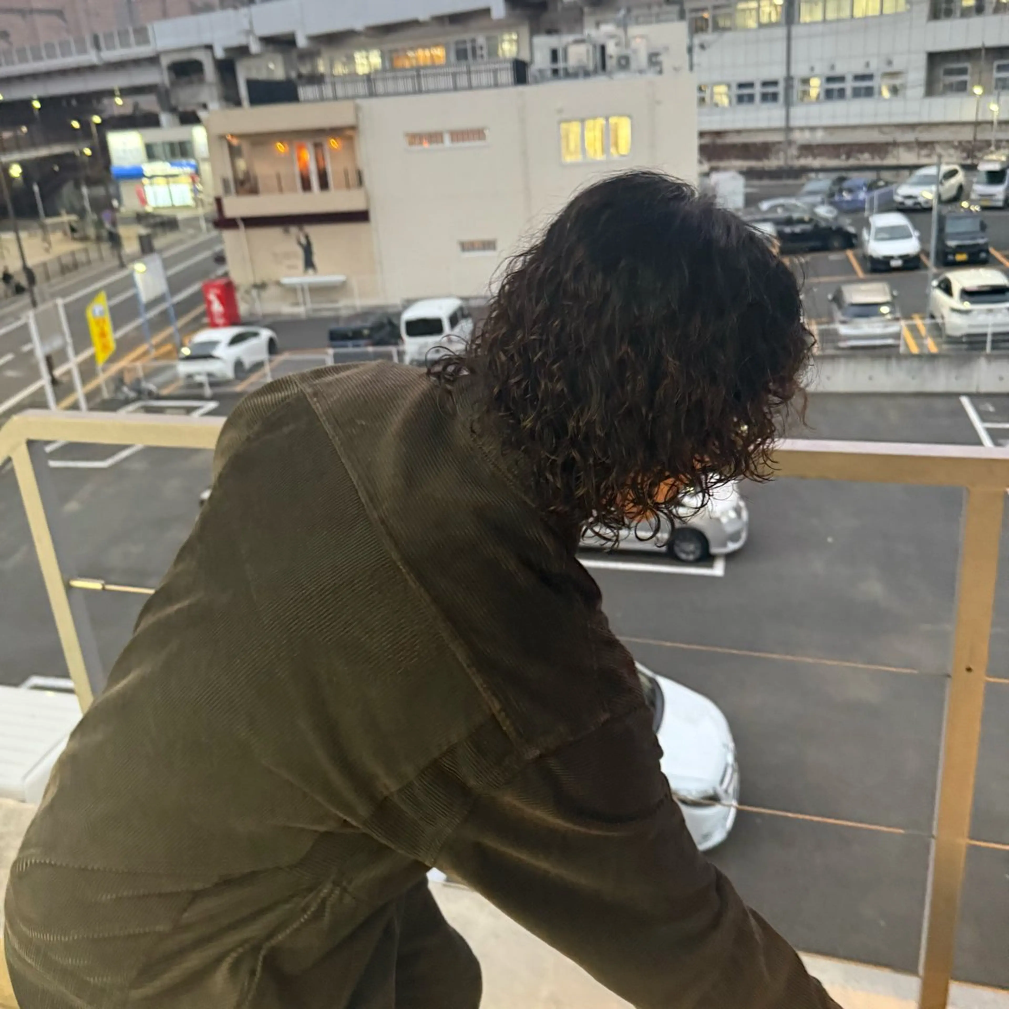 パーマ メンズ メンズパーマ カット パーマ 杏 華のヘアスタイル