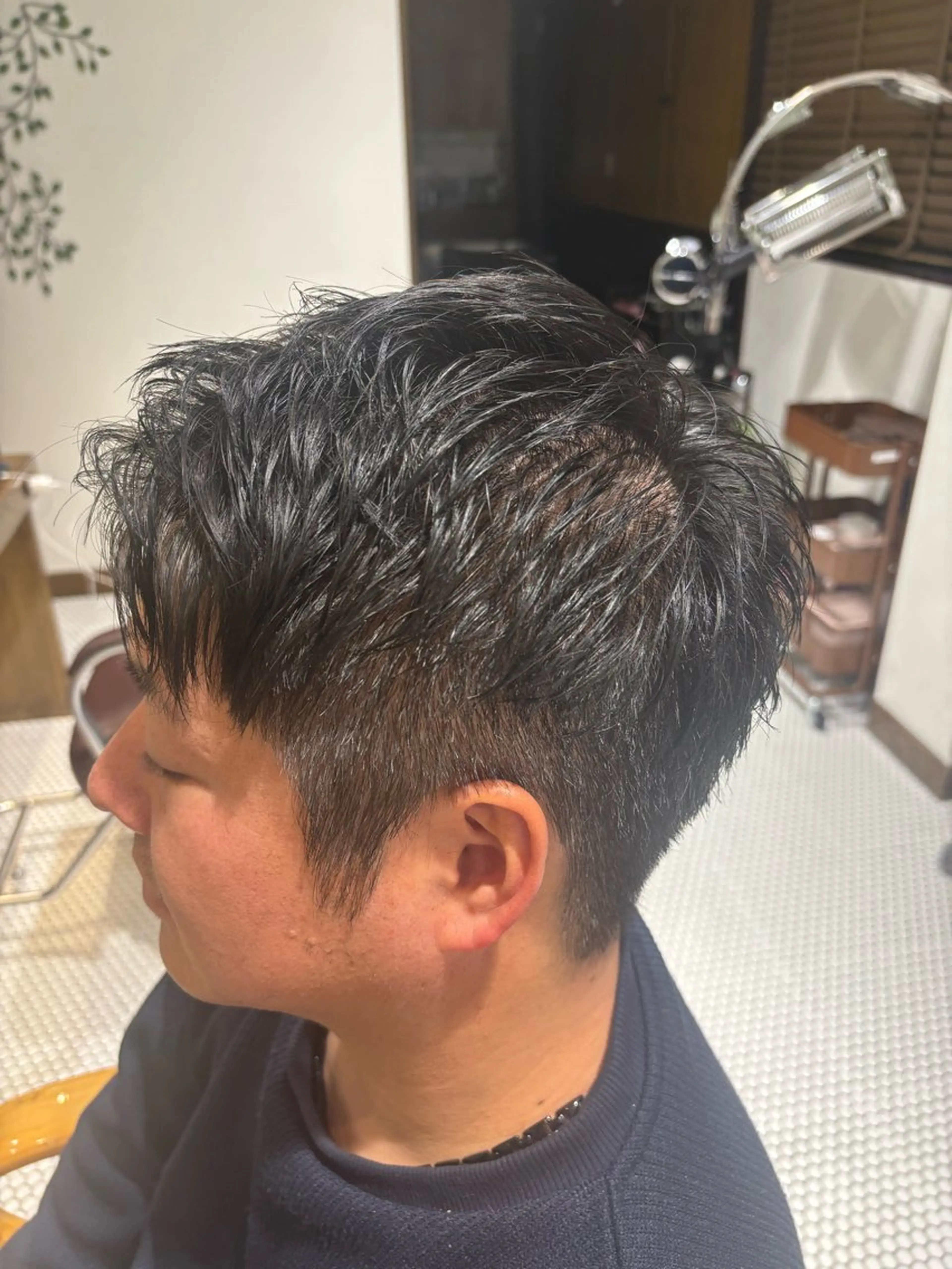 ショート メンズ レイヤーカット/艶髪 /パーマaikoのヘアスタイル